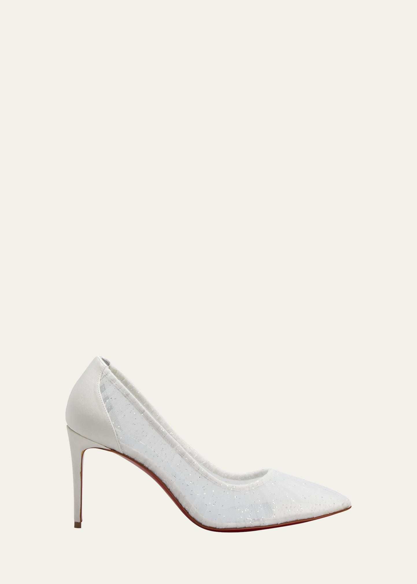 Christian Louboutin Kate Draperia 85mm Red Sole Pumps 