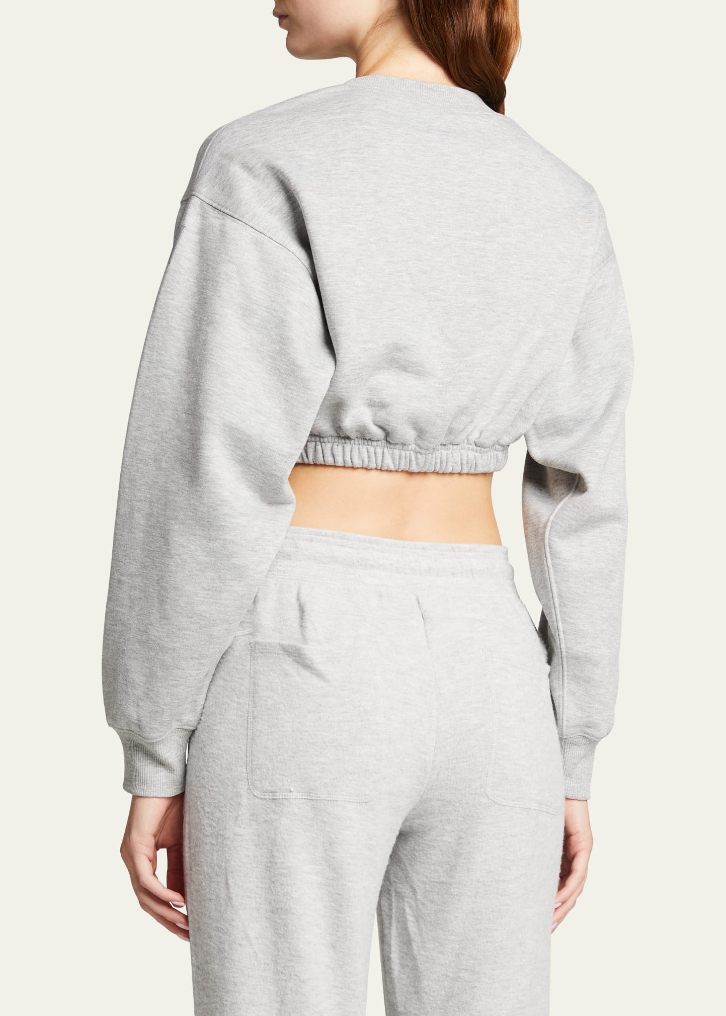 Alo Yoga Devotion Pullover Fleece Crop Top - Bergdorf Goodman