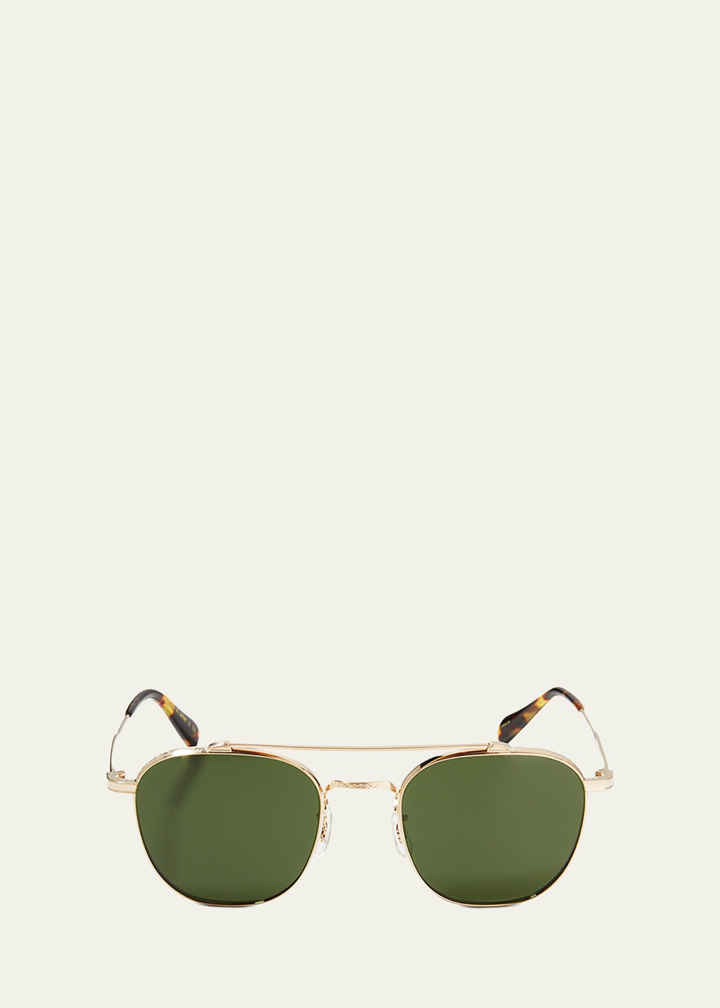Oliver Peoples Mandeville Square Metal/Plastic Sunglasses