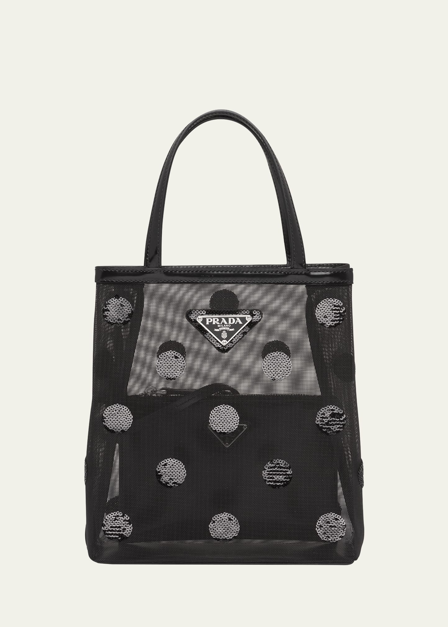 バッグ PRADA 90s vintage mesh net tote bag PRADA Mesh Tote Bag Shoulder Bag Raffia black | eBay
