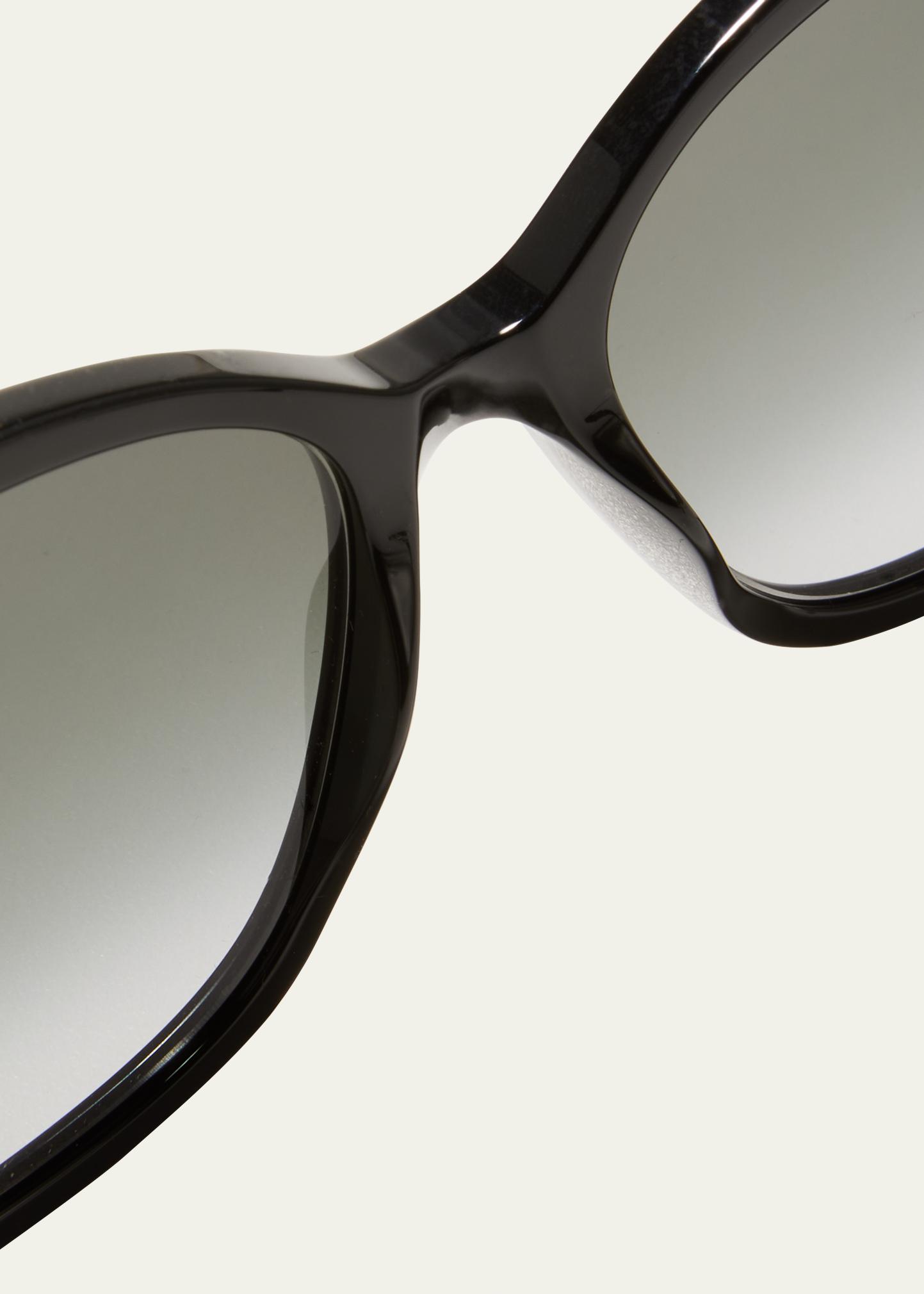 Jimmy Choo Macis Swarovski Crystal Acetate/Metal Butterfly 