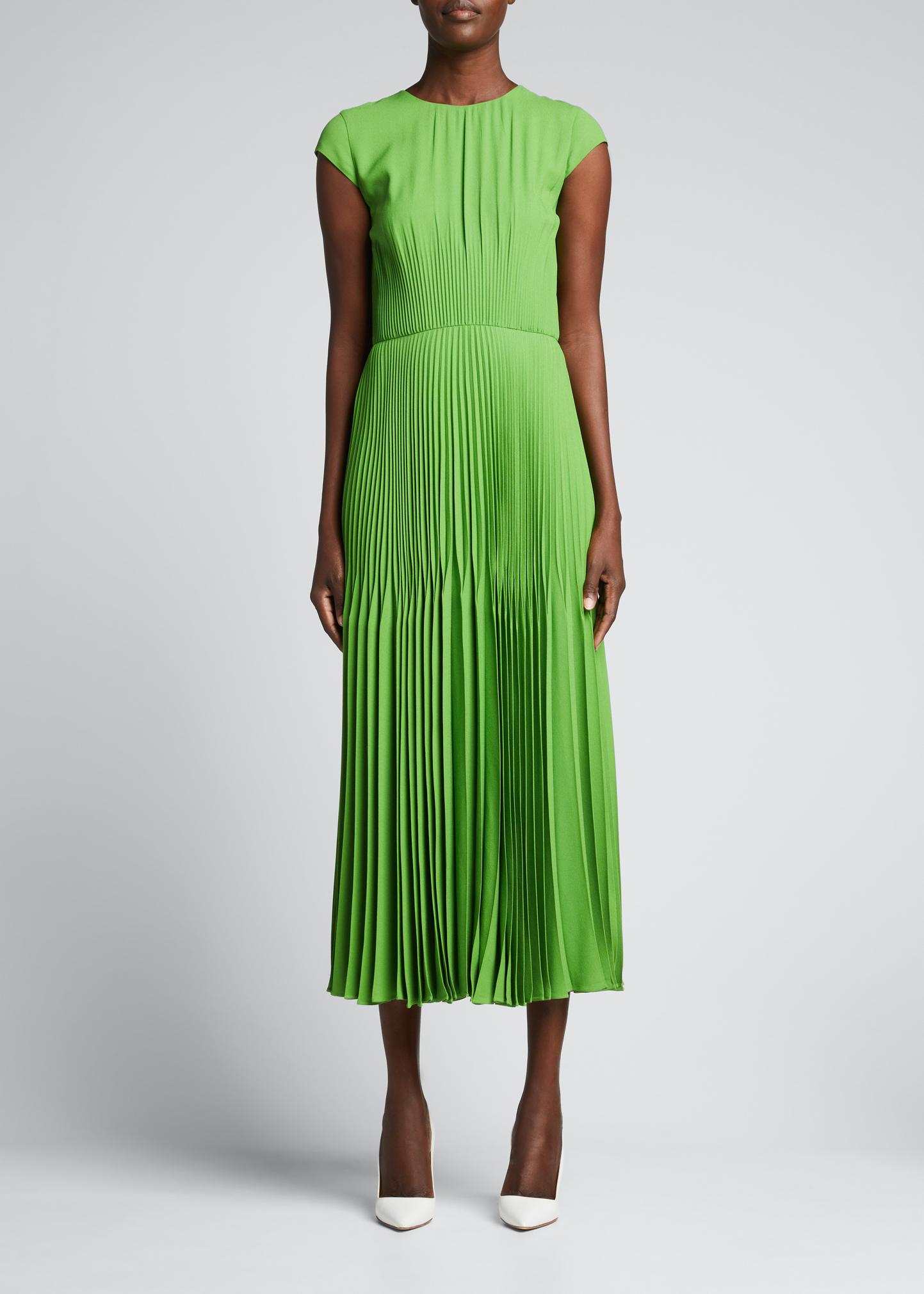 open lace back dress Hand Pleated Column Dress Reversible main image 1