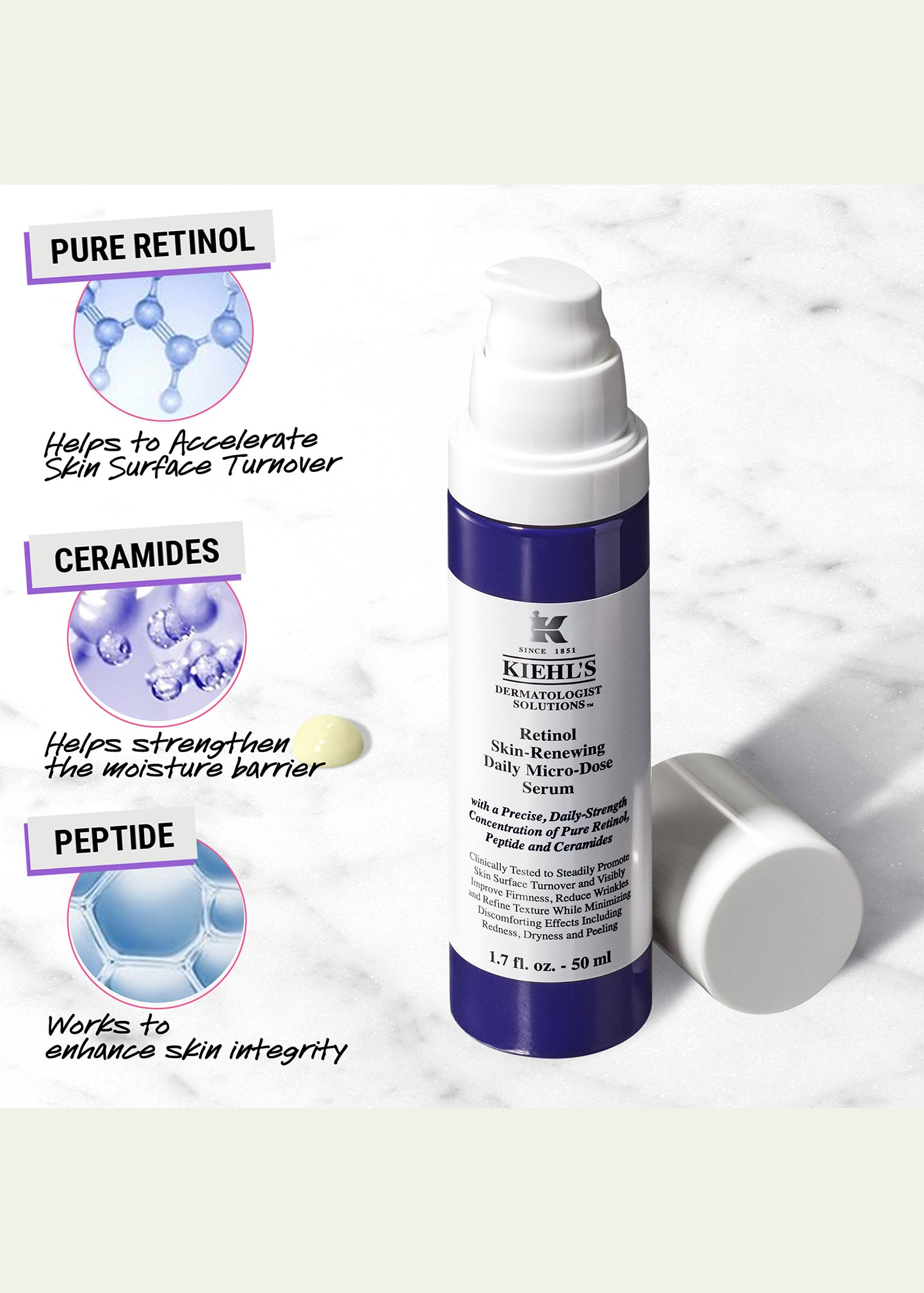 Kiehl's Since 1851 Retinol Skin Renewing Daily Micro Dose