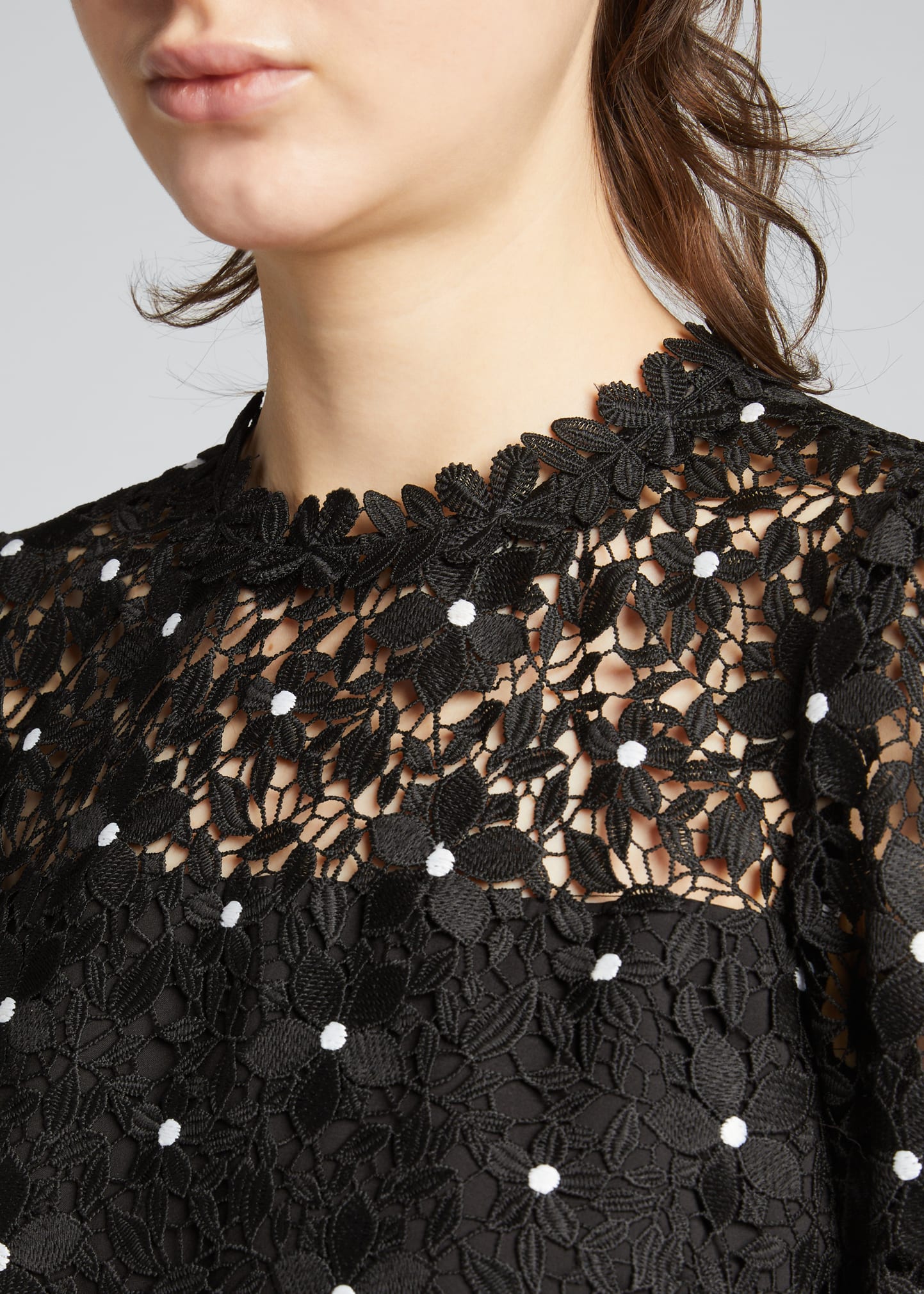 Milly Yasmin Daisy Lace Dress - Bergdorf Goodman