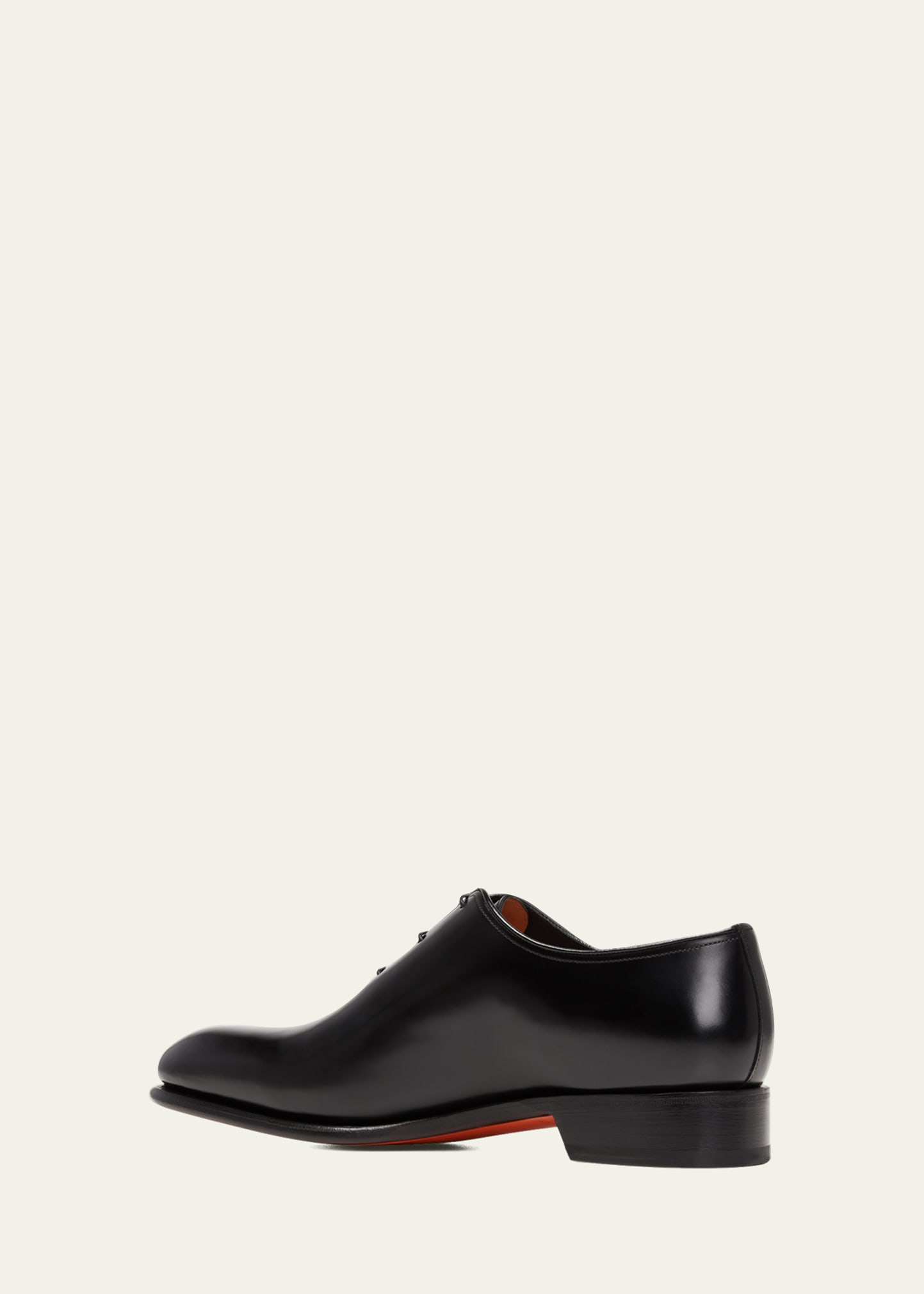 Santoni - Leather Wholecut Lace-Up shoes, Men, Brown