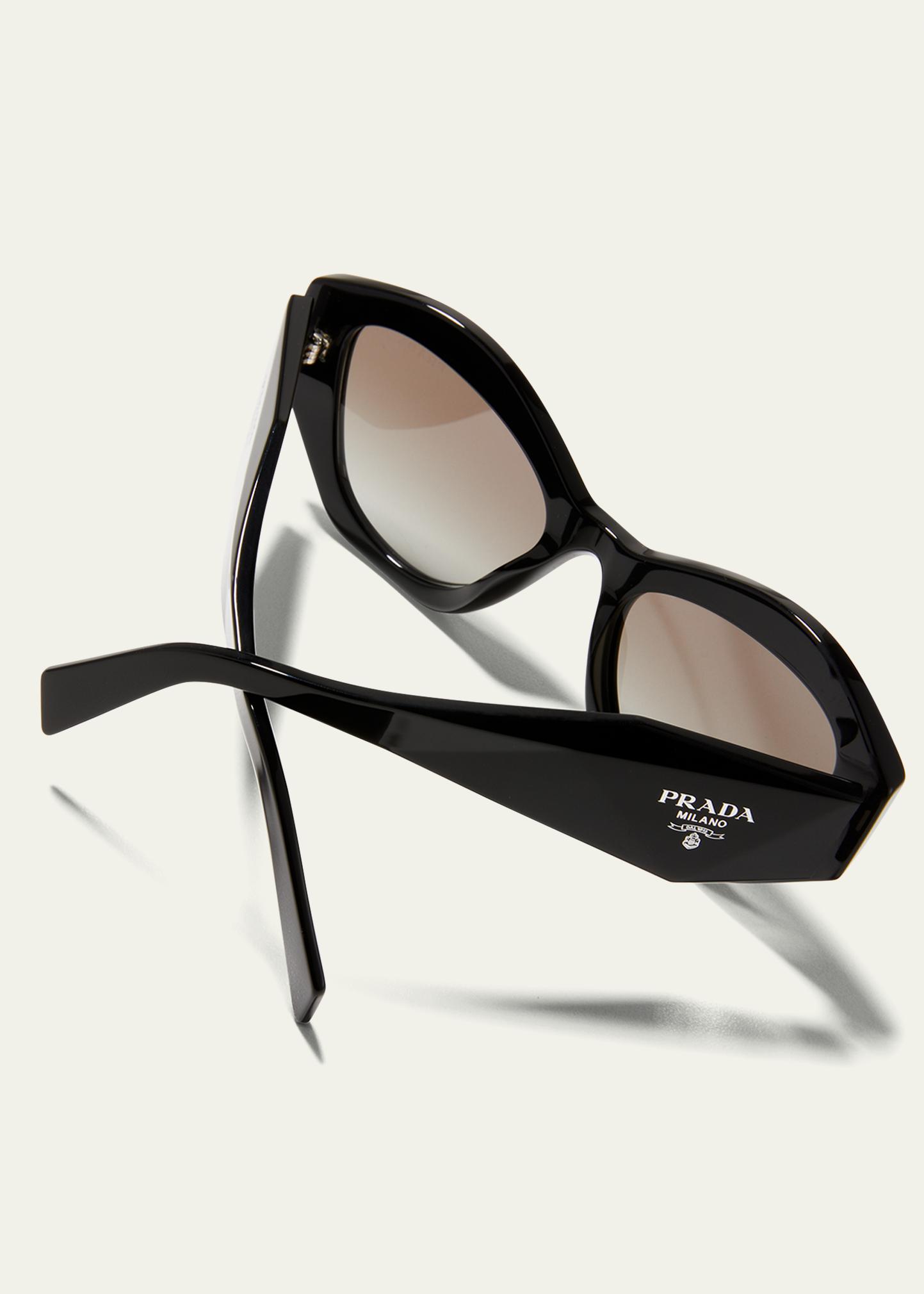 Prada 0PR 07YS Universal Fit Gradient Sunglasses - Bergdorf 