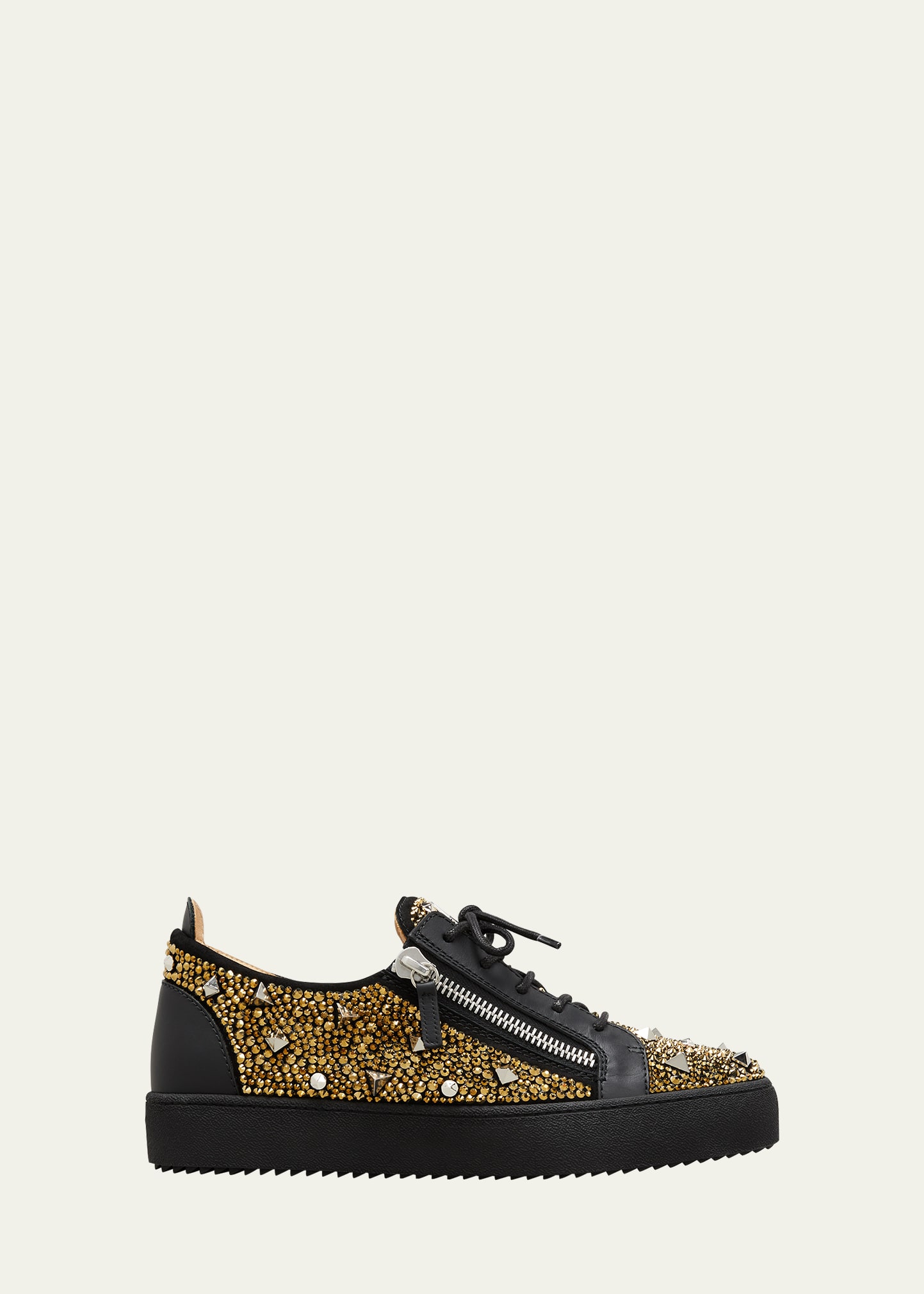 Giuseppe Zanottiスワロフスキースニーカー FRANKIE: Low-top sneakers Blue | Giuseppe Zanotti