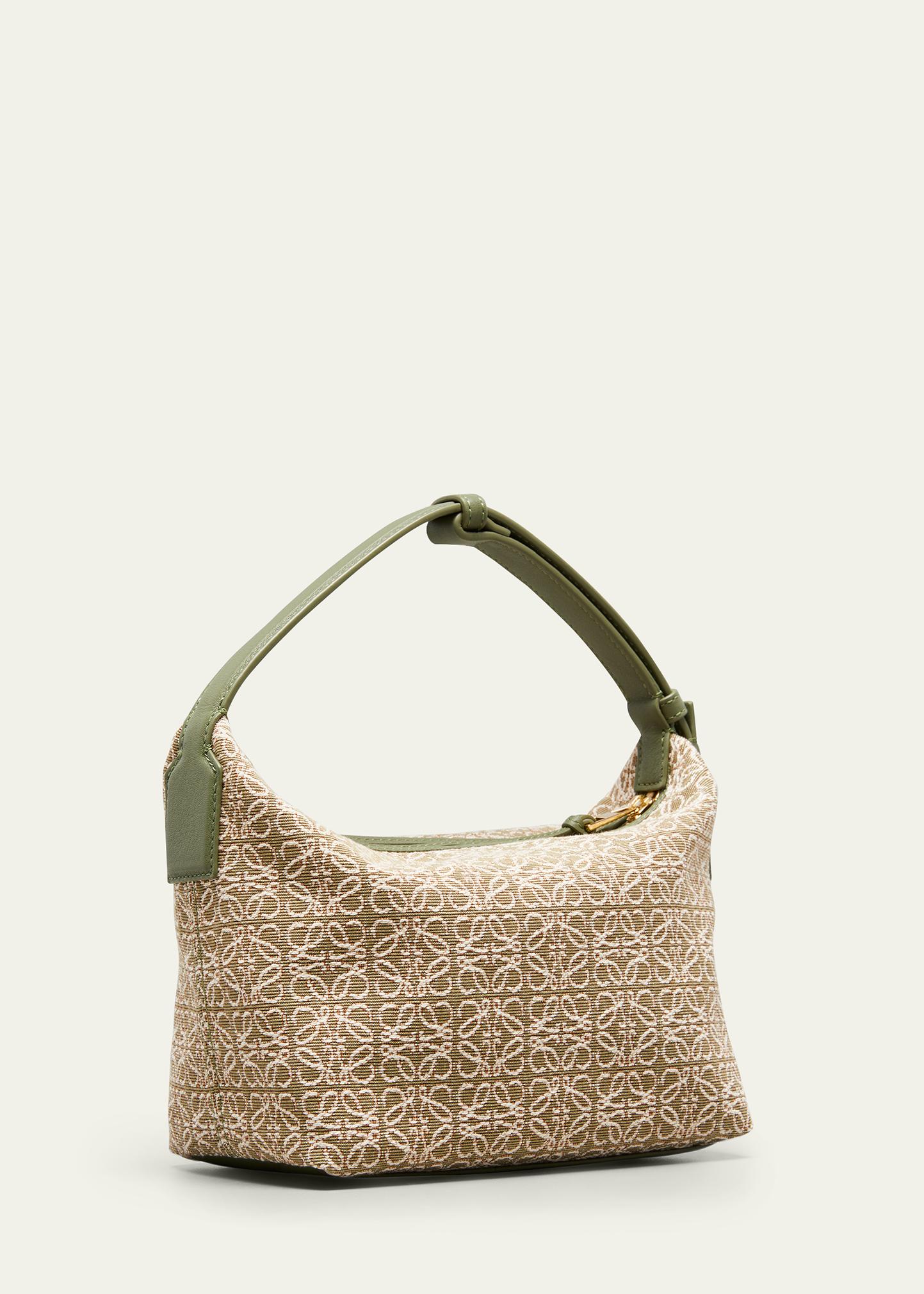 Loewe Cubi Anagram Jacquard Small Top Handle Bag - Bergdorf Goodman