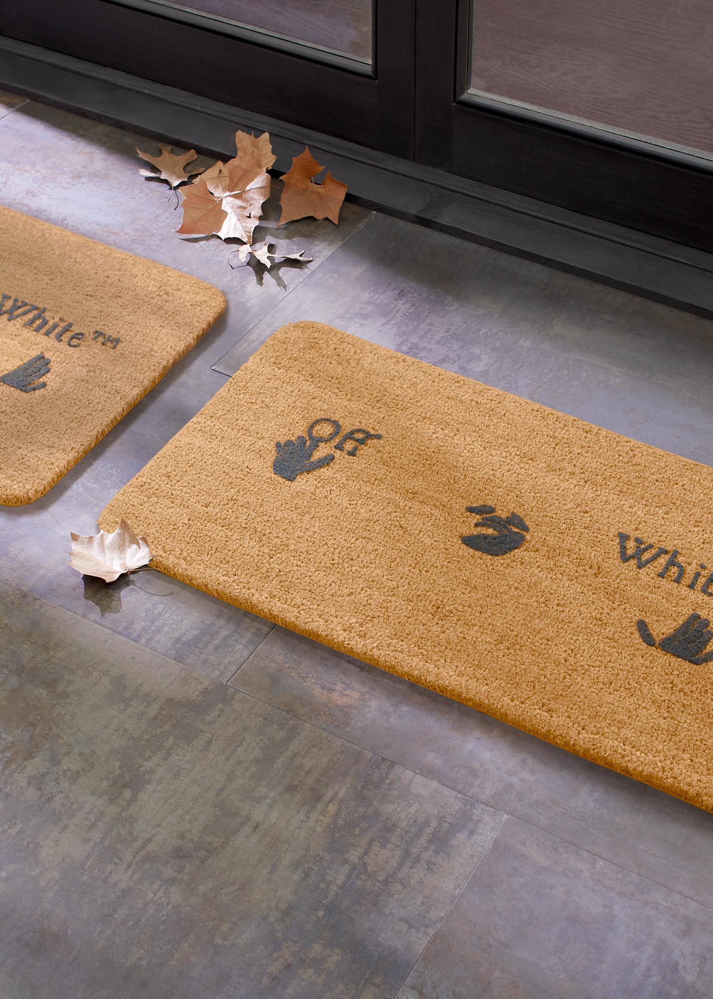 Off-White Swimming Man Logo Doormat - Bergdorf Goodman