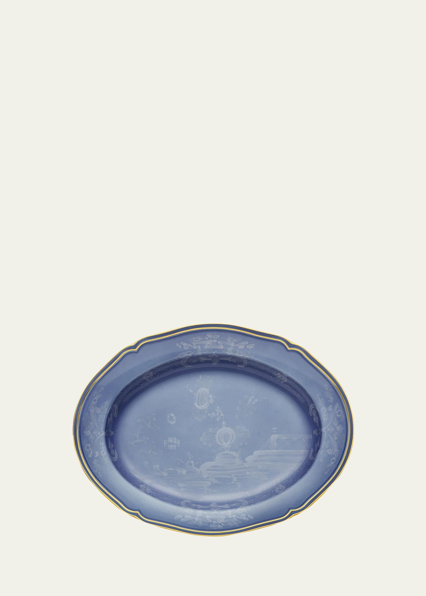 GINORI 1735 Oriente Italiano Oval Flat Platter