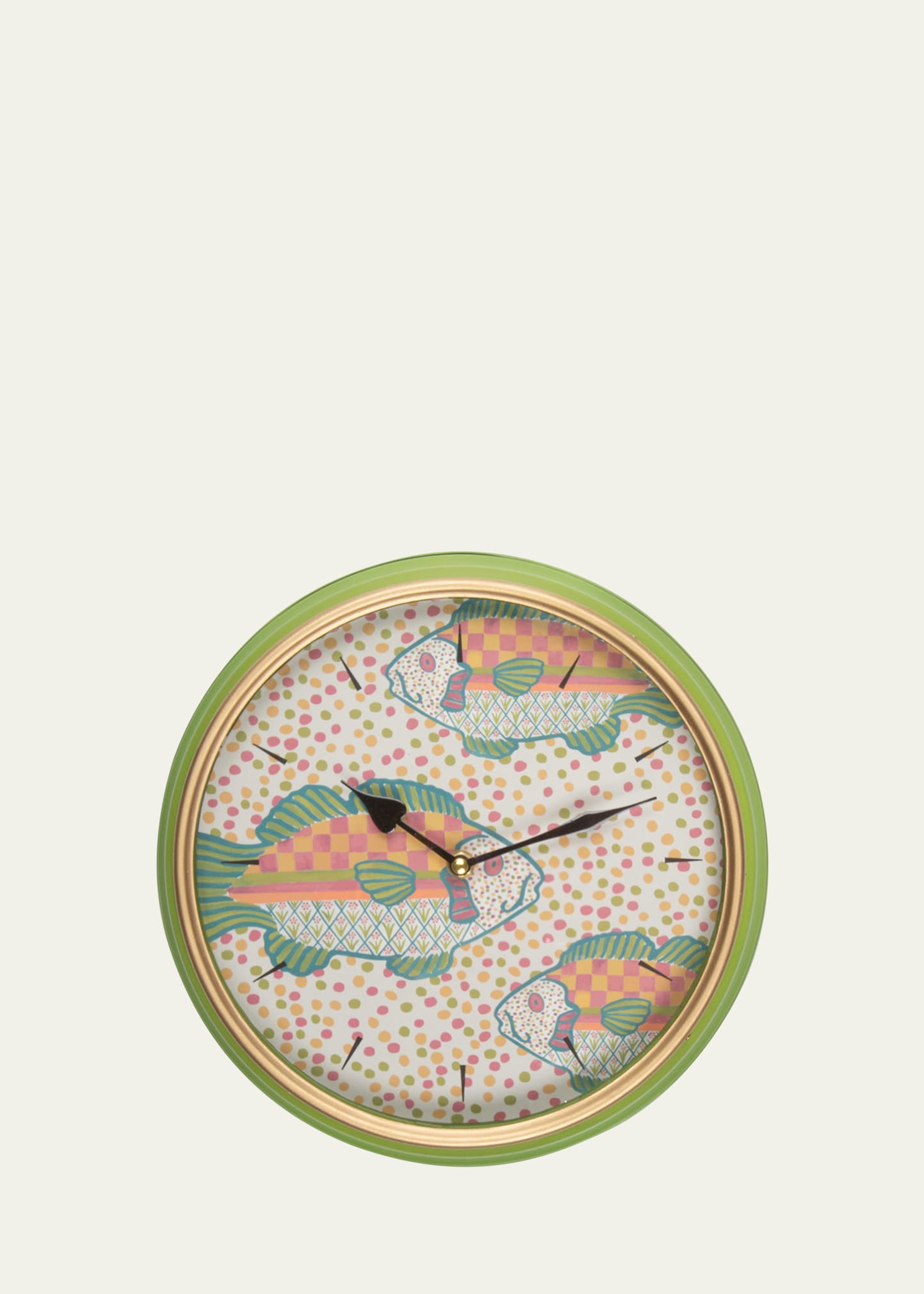 MacKenzie-Childs Freckle Fish Wall Clock