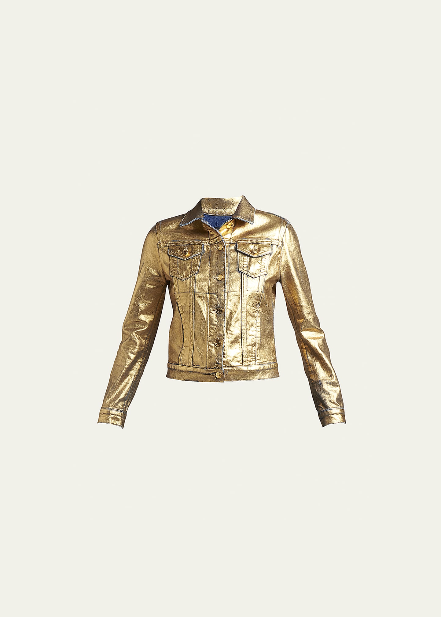 TOM FORD Coated Denim Jean Jacket - Bergdorf Goodman