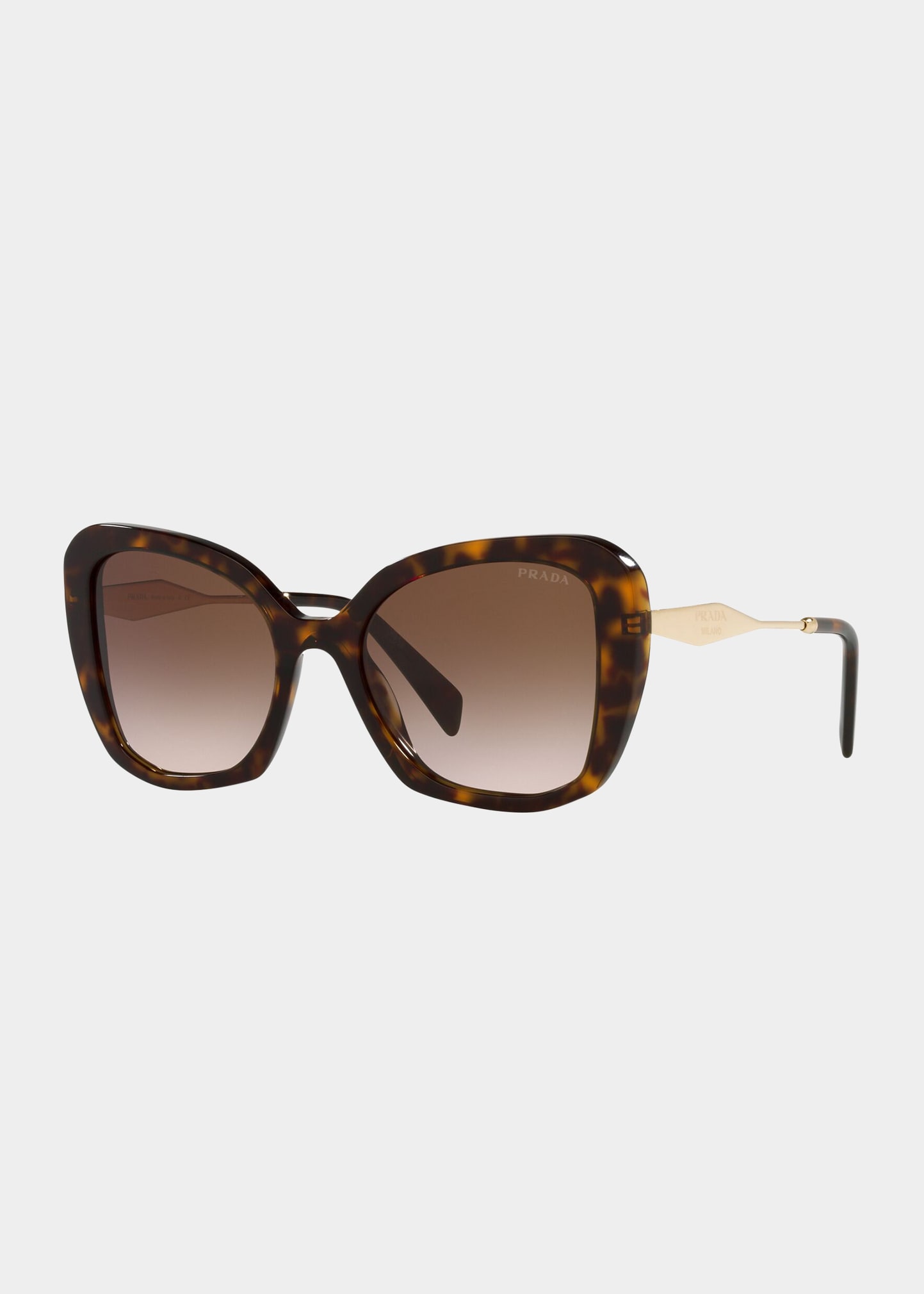 Prada Mirrored Acetate Sunglasses - Bergdorf Goodman