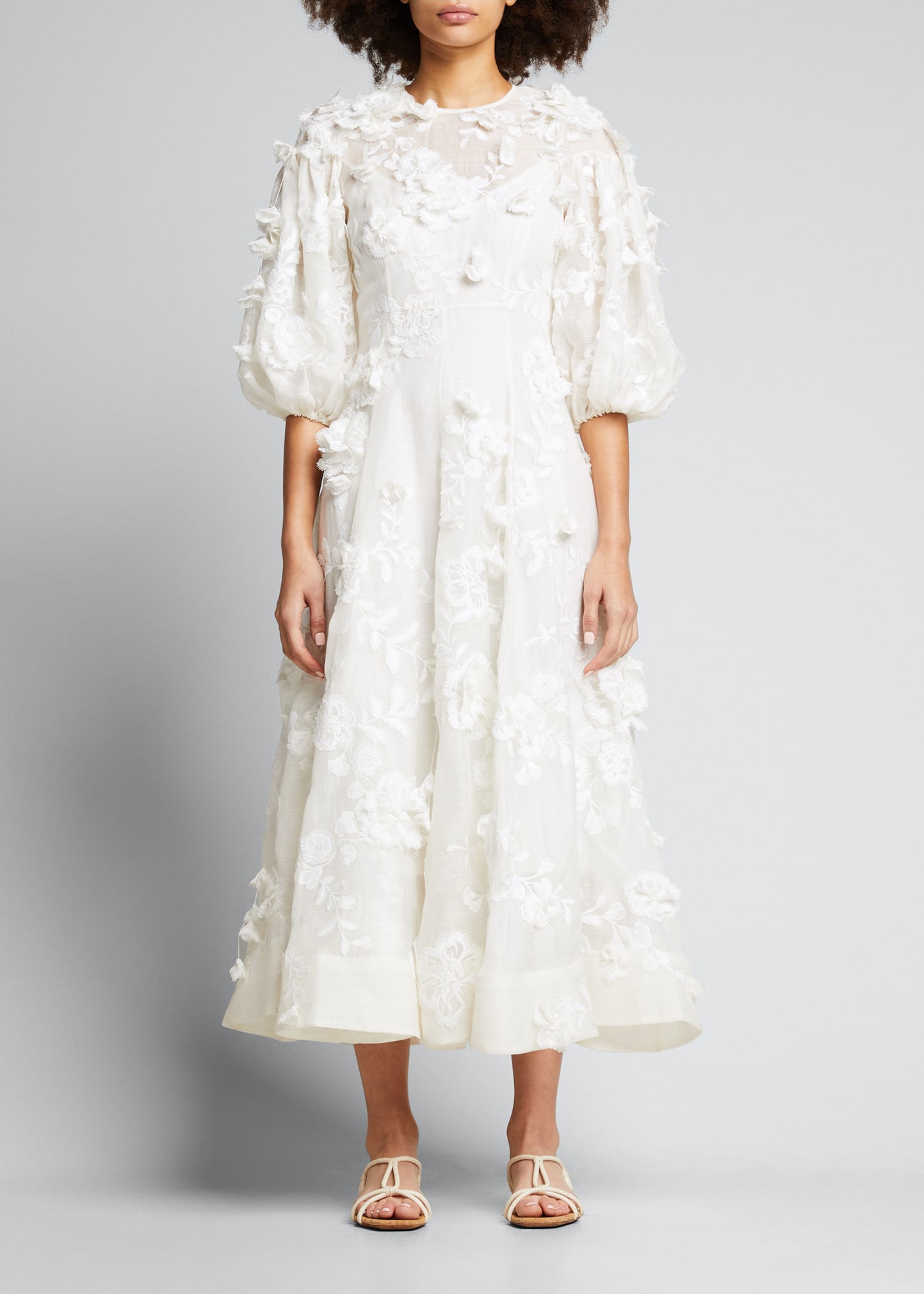 green emerald velvet dress New Zimmermann 2022 White Postcard Dress