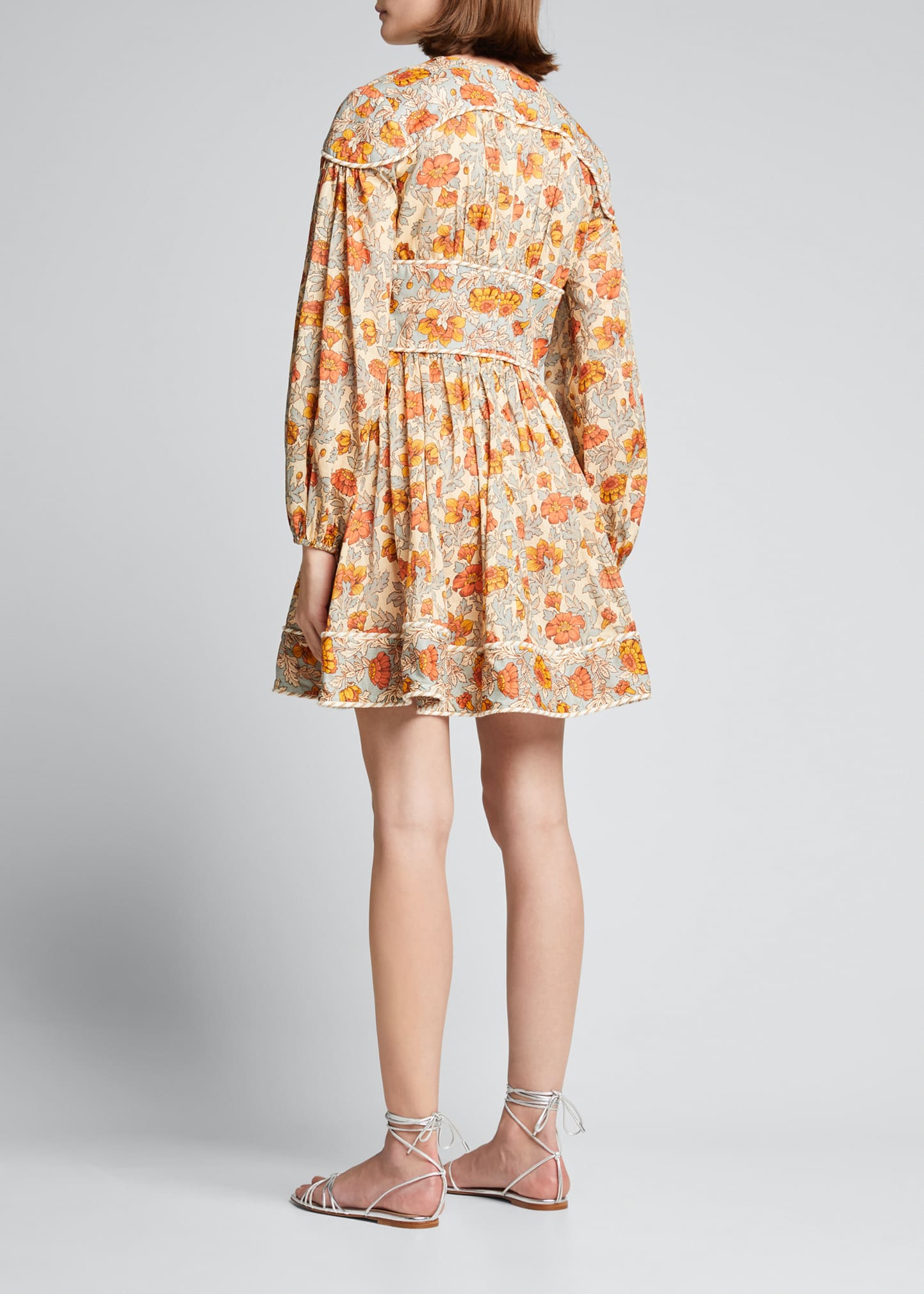sachin and babi light blue dress SHEIN Clasi Women's Elegant Floral Midi Dress
