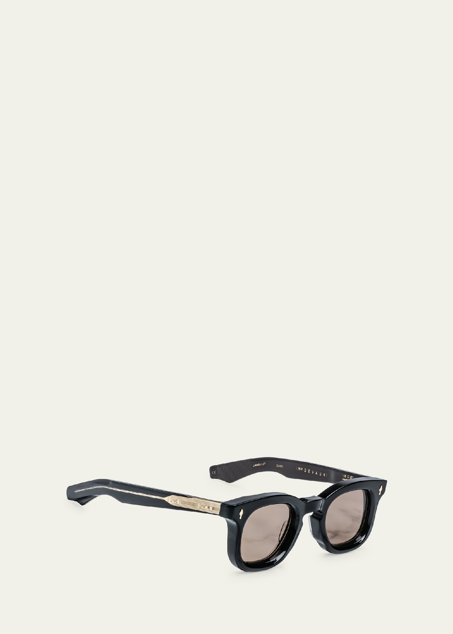Jacques Marie Mage Men's Devaux Acetate Square Sunglasses