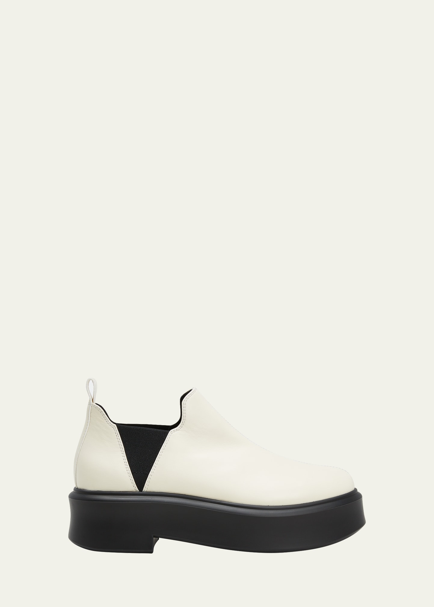 THE ROW Robin Leather Chelsea Ankle Boots - Bergdorf Goodman