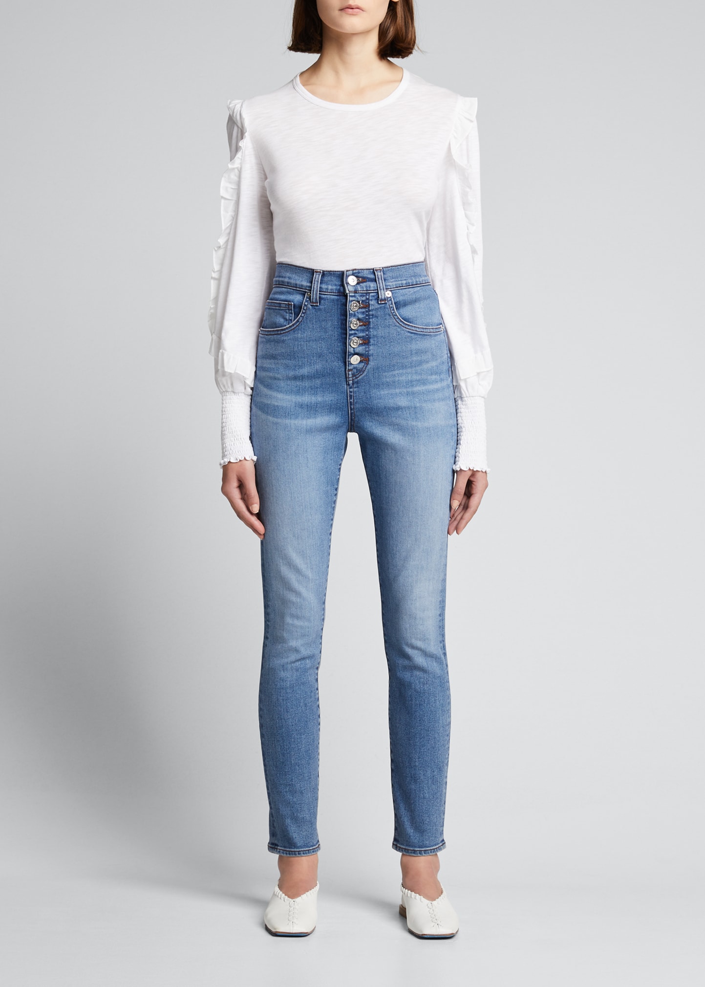 VERONICA BEARD Maera shops High-Rise Skinny Jeans