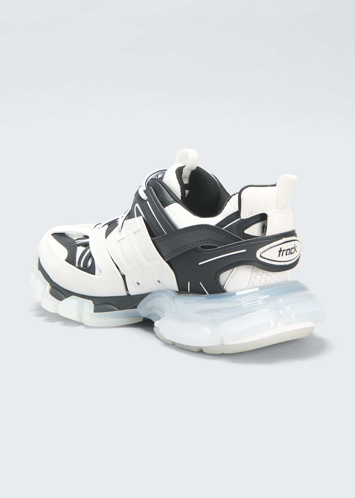 Balenciaga Track Clear-Sole Trainer Sneakers - Bergdorf Goodman