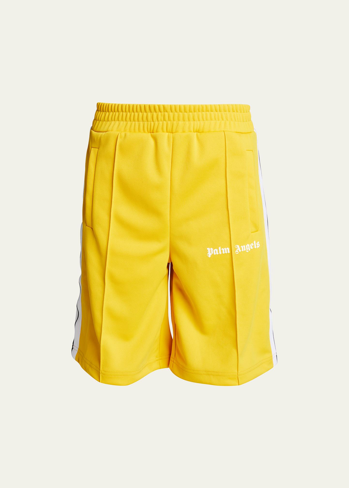 Palm Angels Men's Classic Side-Stripe Track Shorts - Bergdorf Goodman