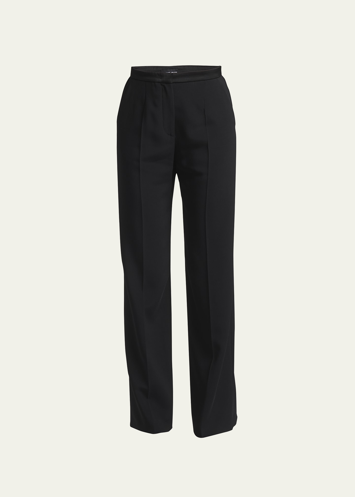 Giorgio Armani Tuxedo Wide-Leg Pants - Bergdorf Goodman