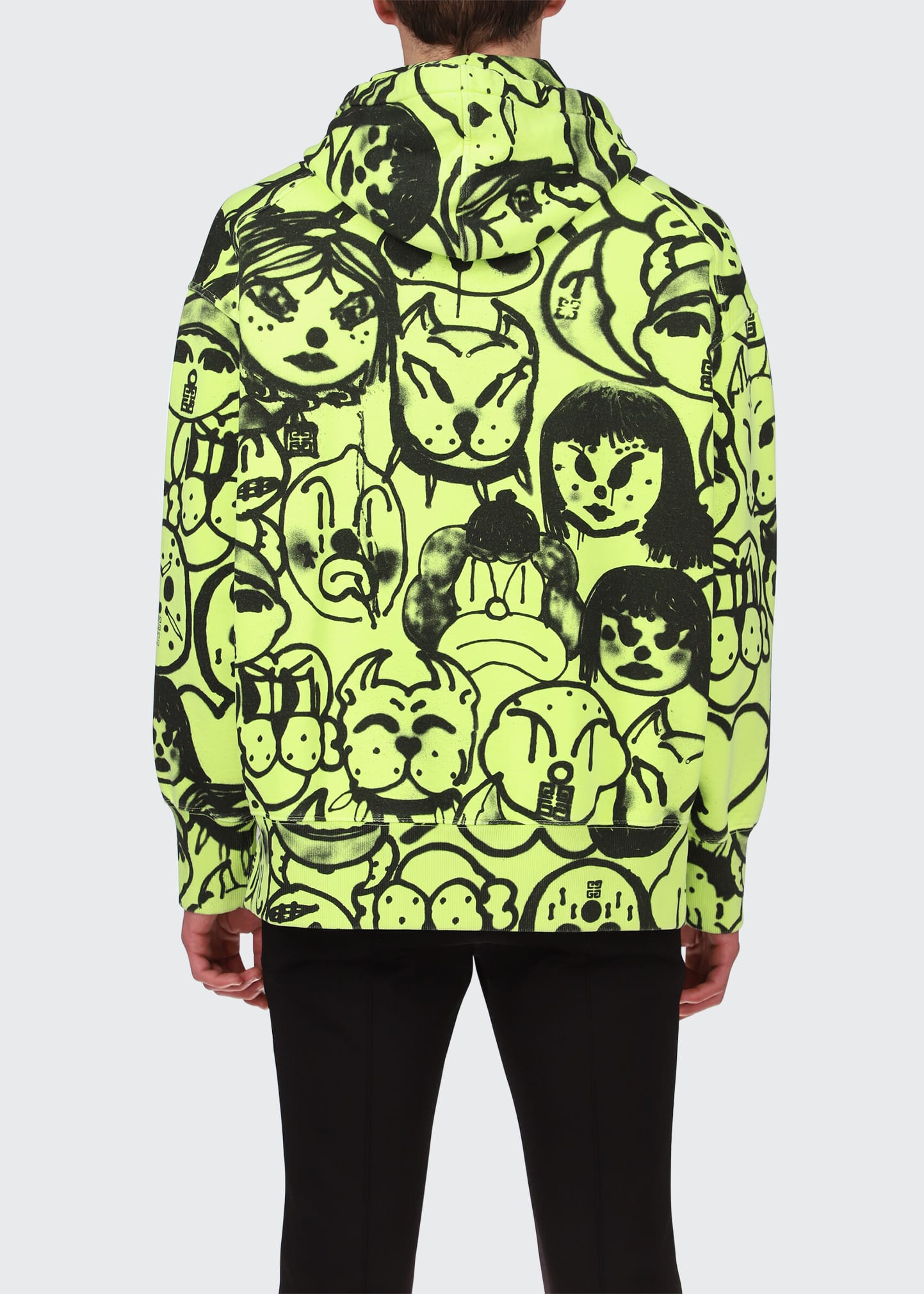 Givenchy x Chito Men's Spray Paint Graphic Hoodie - Bergdorf Goodman