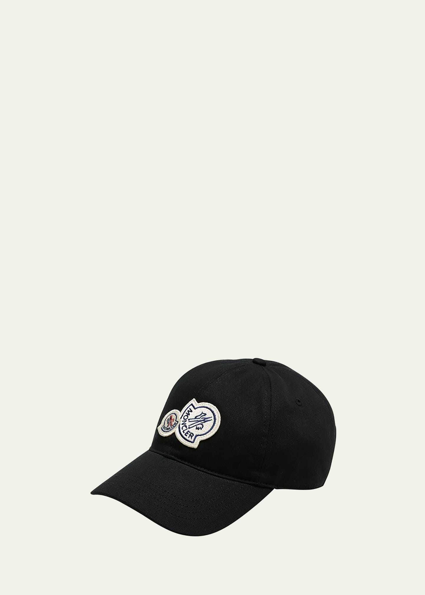 Moncler logo hot sale cap