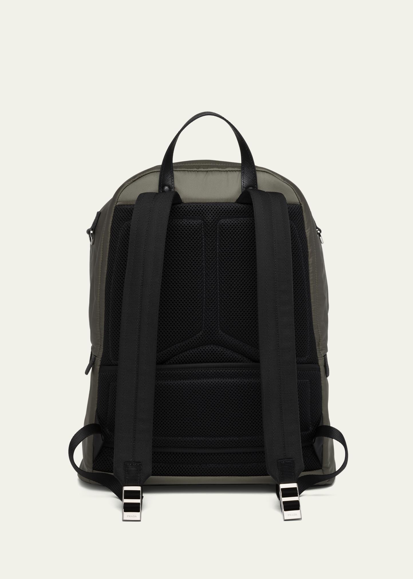 Prada Men's Triangle Logo Nylon Backpack - Bergdorf Goodman