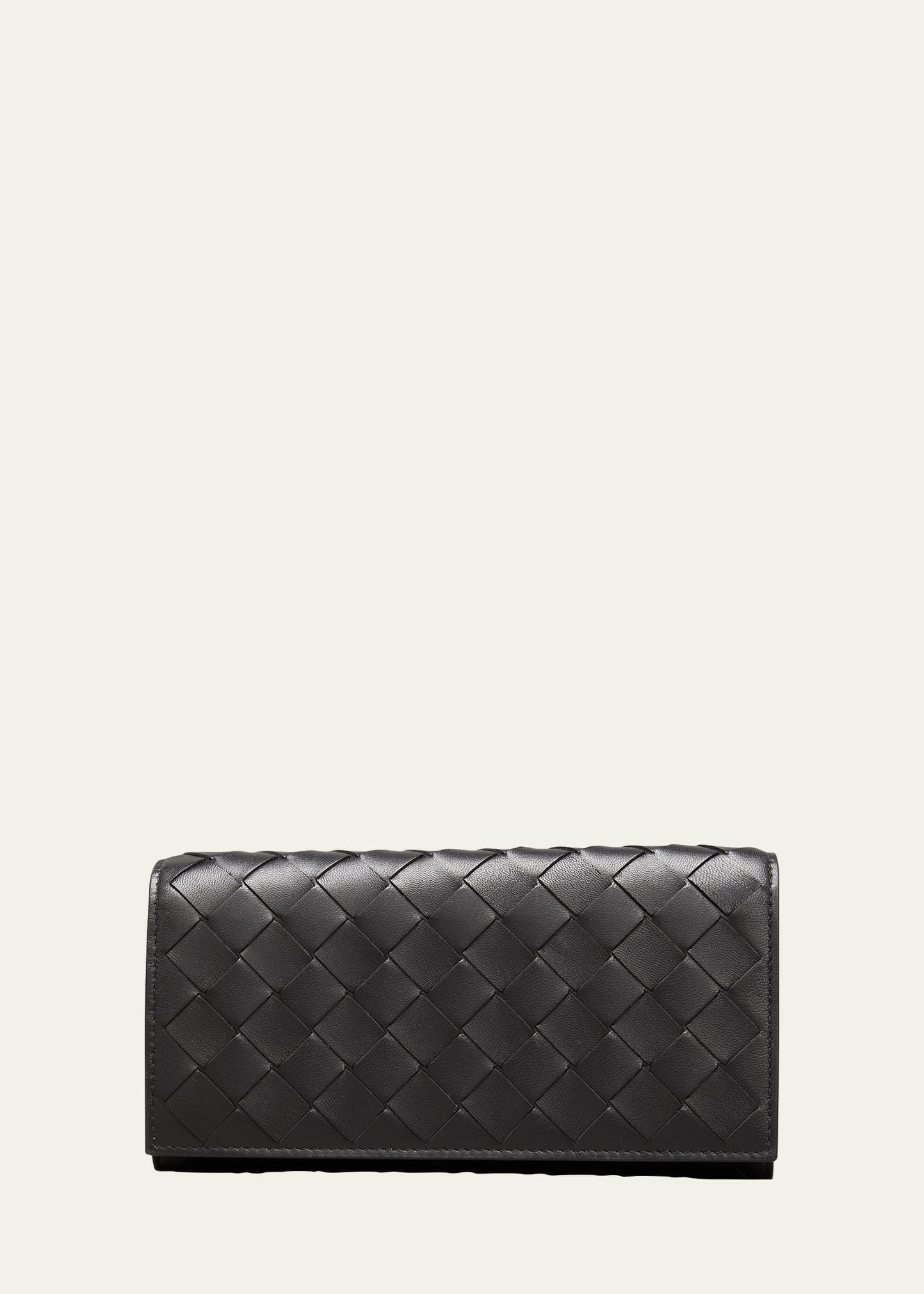 Black Napa Genuine Goat Leather Luxury Wallet