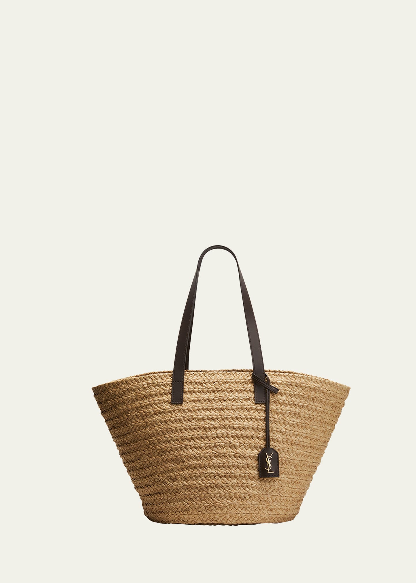 Saint Laurent Basket Raffia Tote Bag Bergdorf Goodman