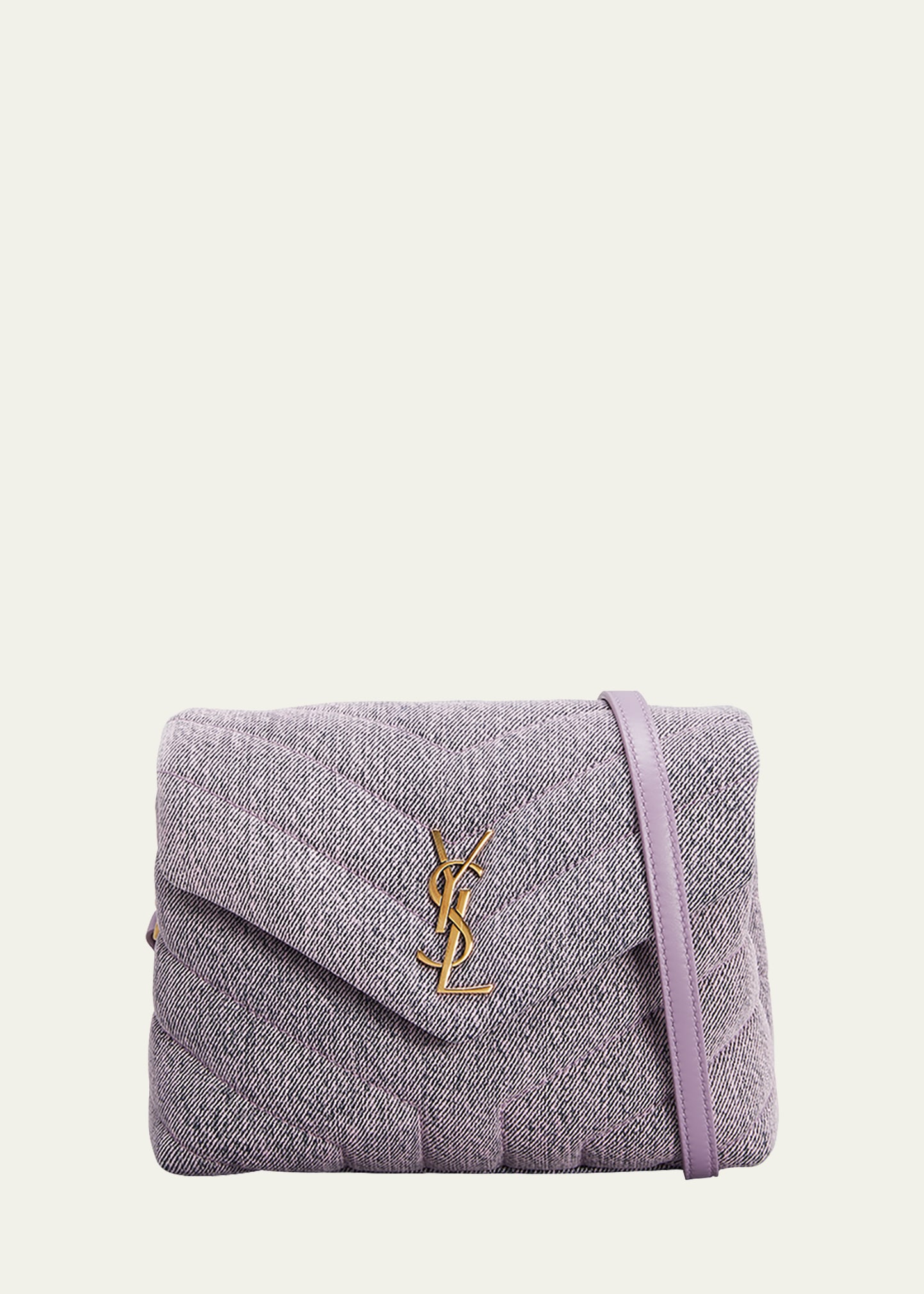 Pink ysl loulou online bag