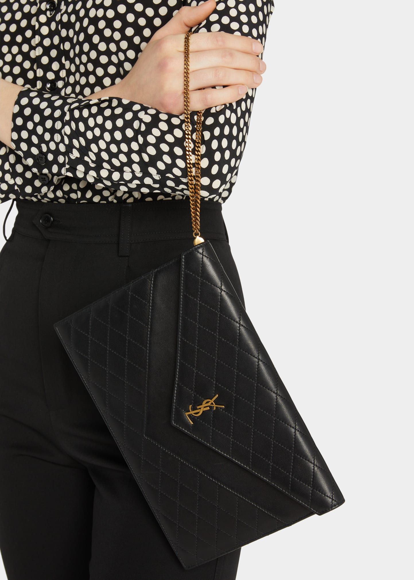 saint laurent gaby zipped pouch｜TikTok Search