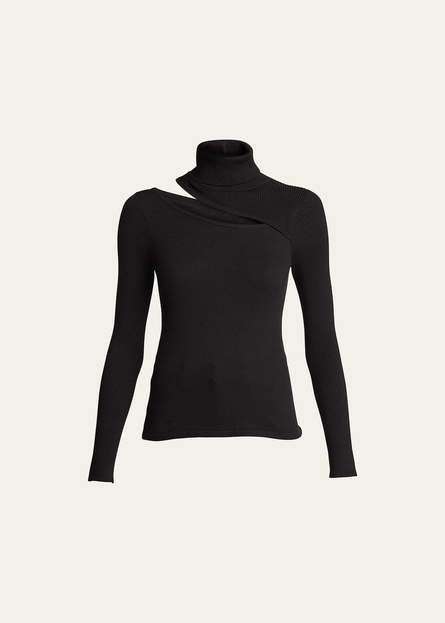 L'Agence Everlee Cutout Sweater - Bergdorf Goodman