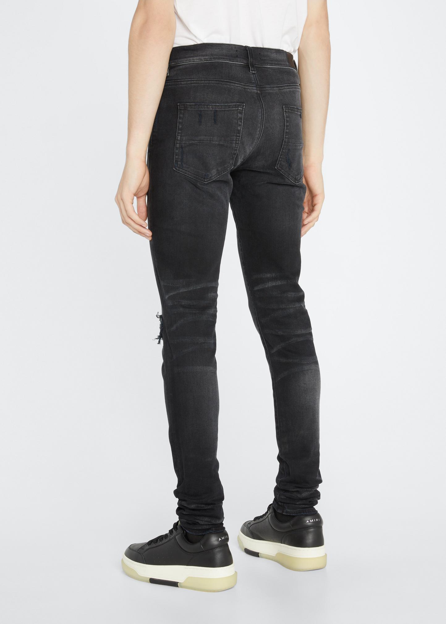Amiri Men's Multi Paint-Drip Skinny Jeans - Bergdorf Goodman