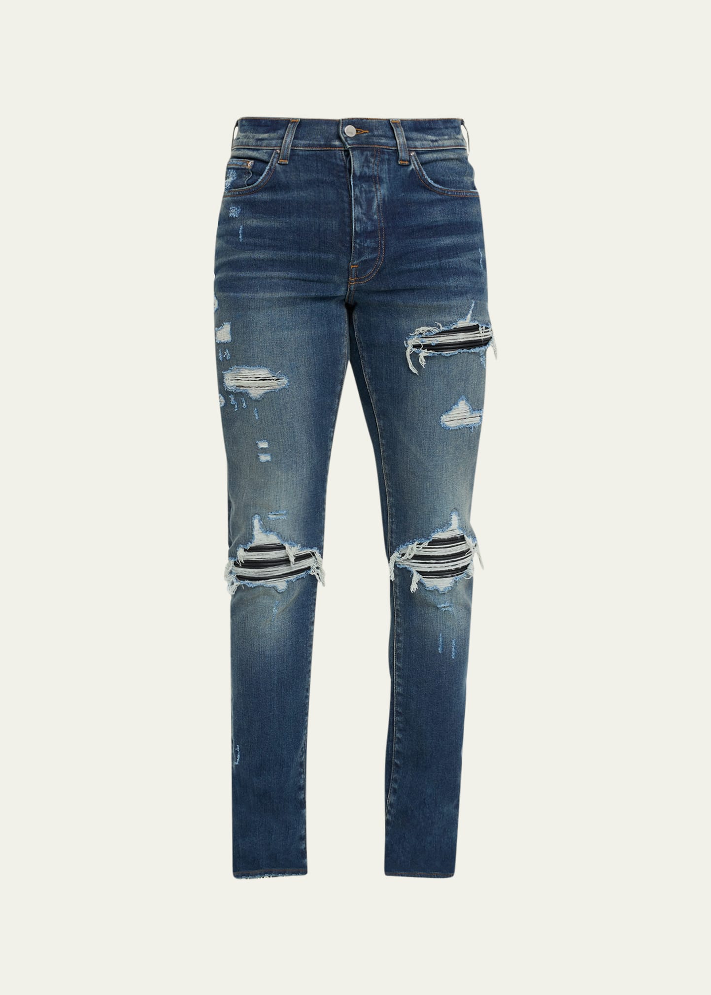 MIDAS DISTRESSED CRASH DENIM – glam archive