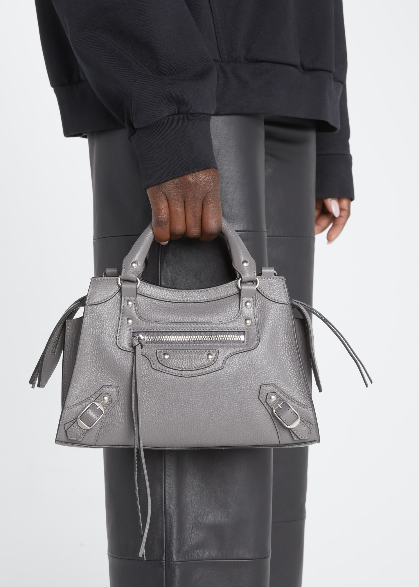 Balenciaga Neo Classic City XS Grained Leather Satchel Bag