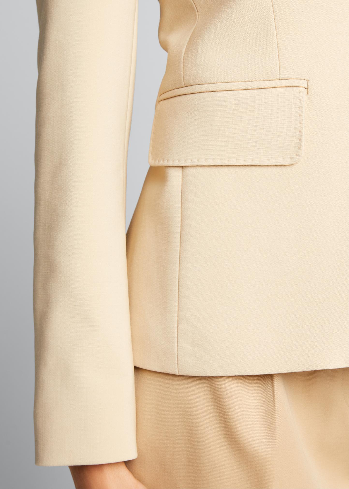 アウター（レディース） MAX MARA ALARICO ペプラム バック ブレザー 