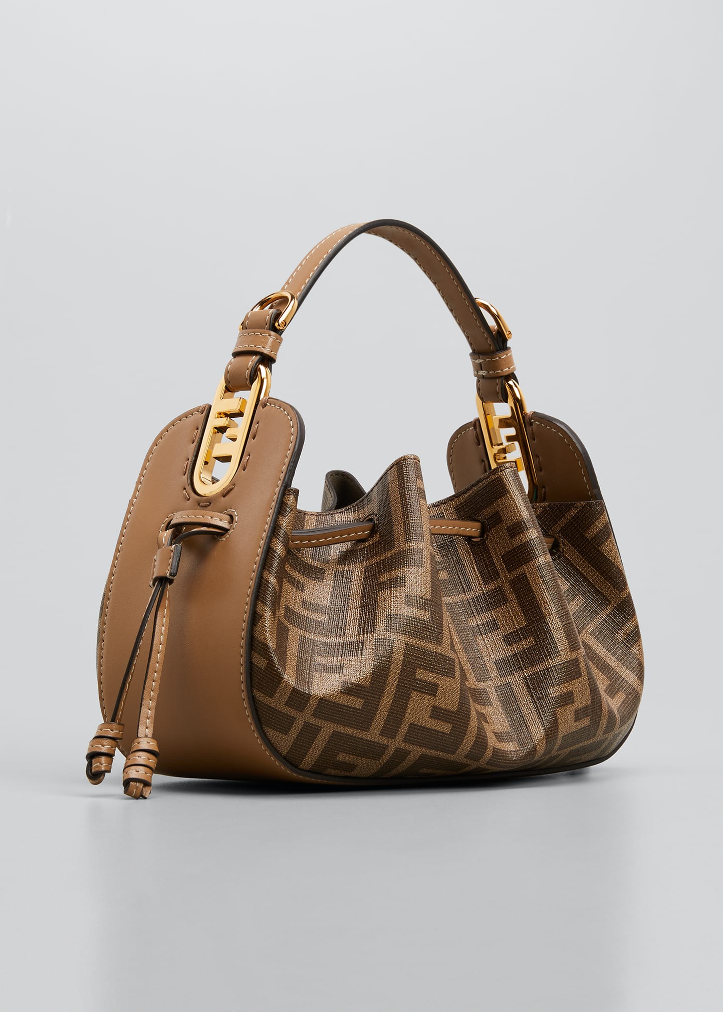 FENDI フェンディ ショルダーバッグ Pomodorino Fendi Pomodorino Mini FF Bucket Top-Handle Bag - Bergdorf Goodman