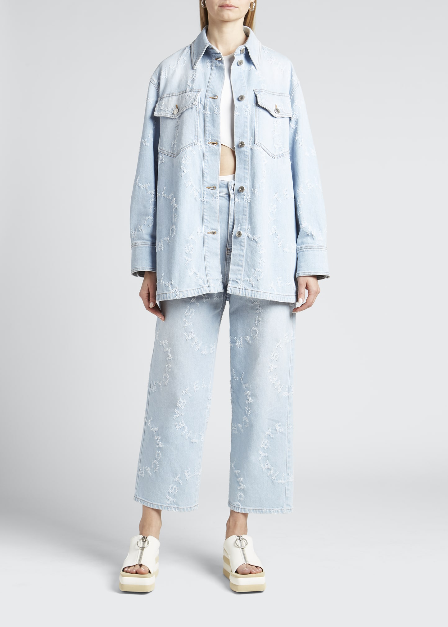 Stella mccartney jean outlet jacket