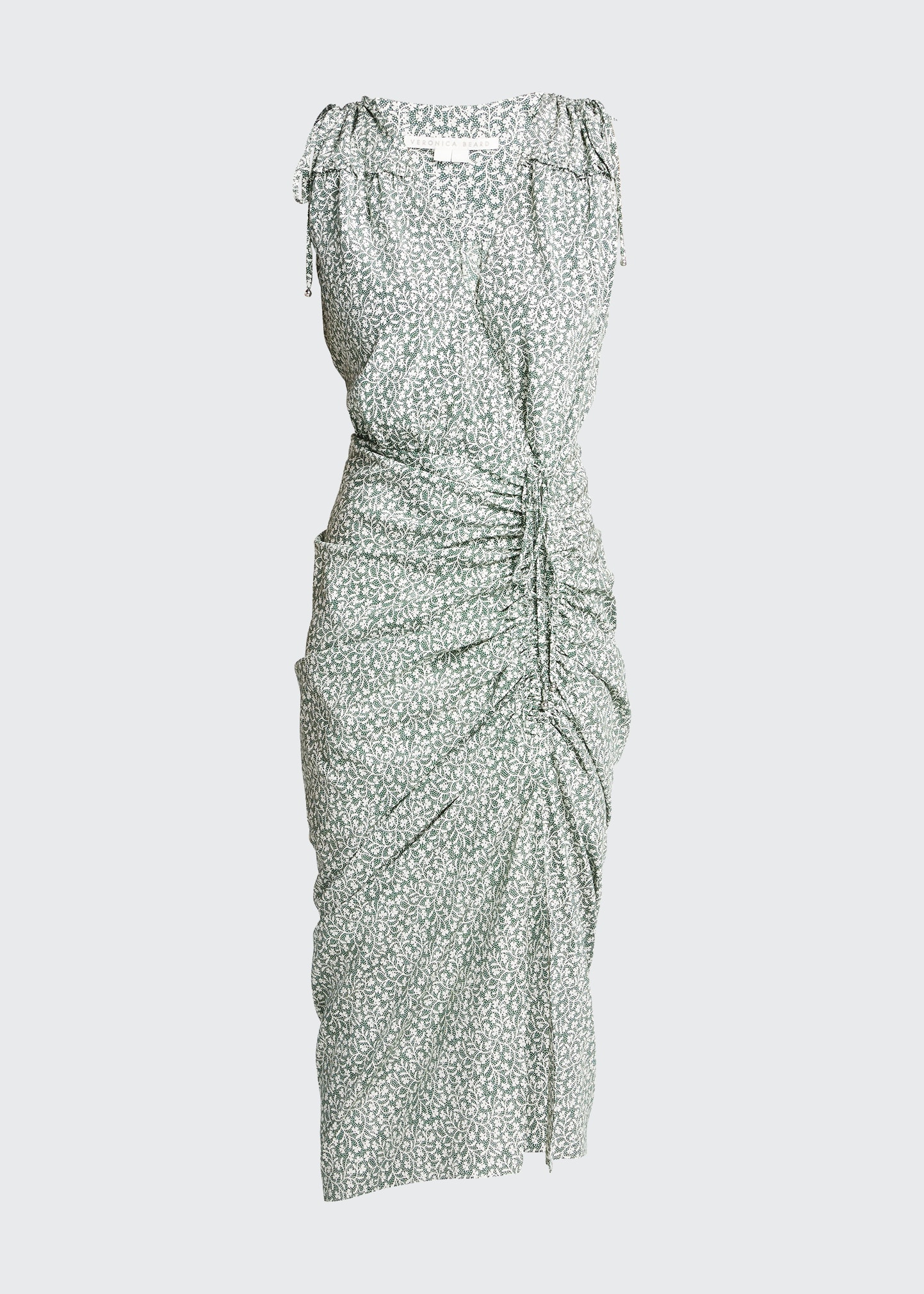 veronica beard teagan ruched dress Veronica Beard Teagan Ruched Stretch-Silk Dress