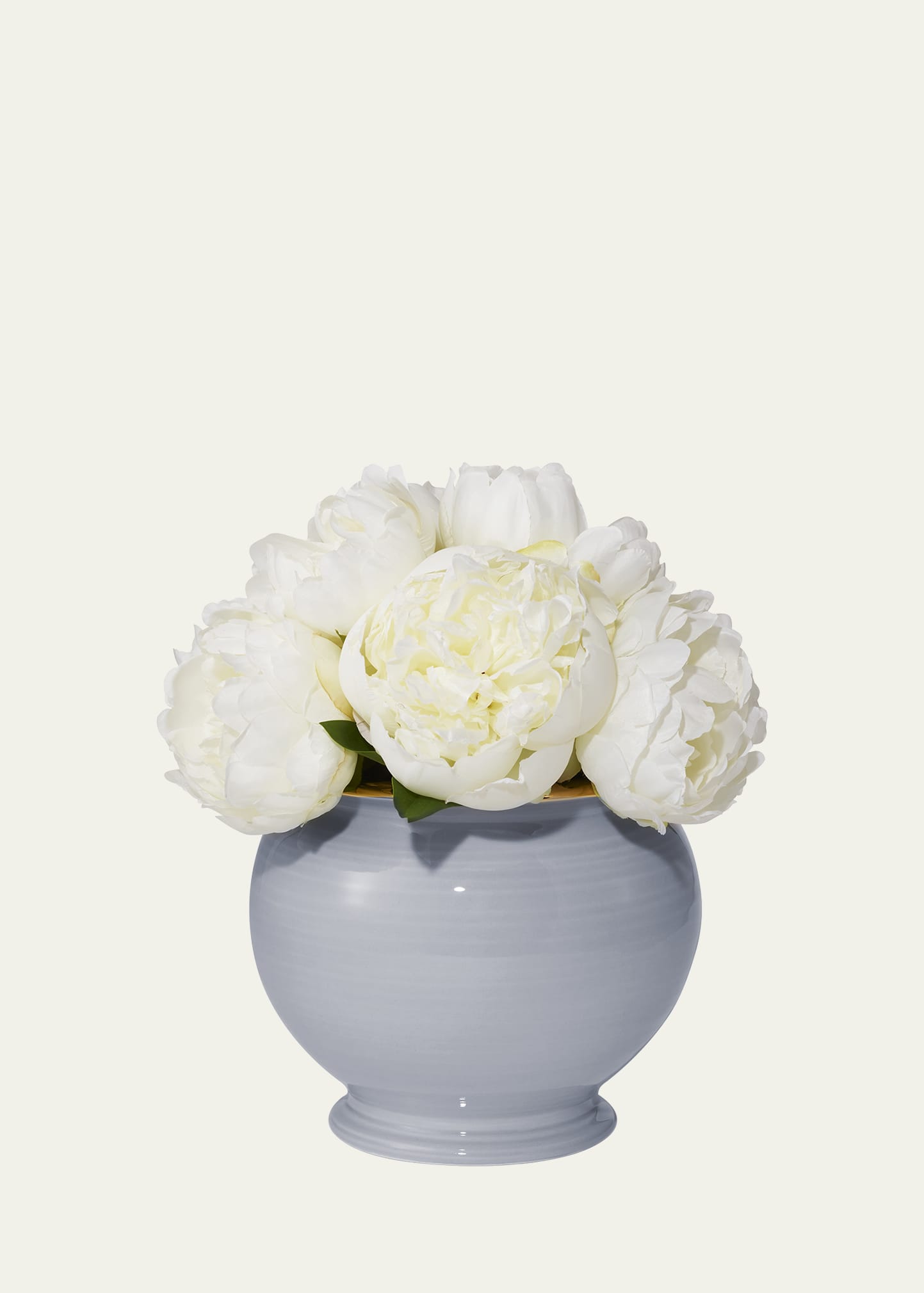 AERIN Siena Cachepot Planter, Blue Haze