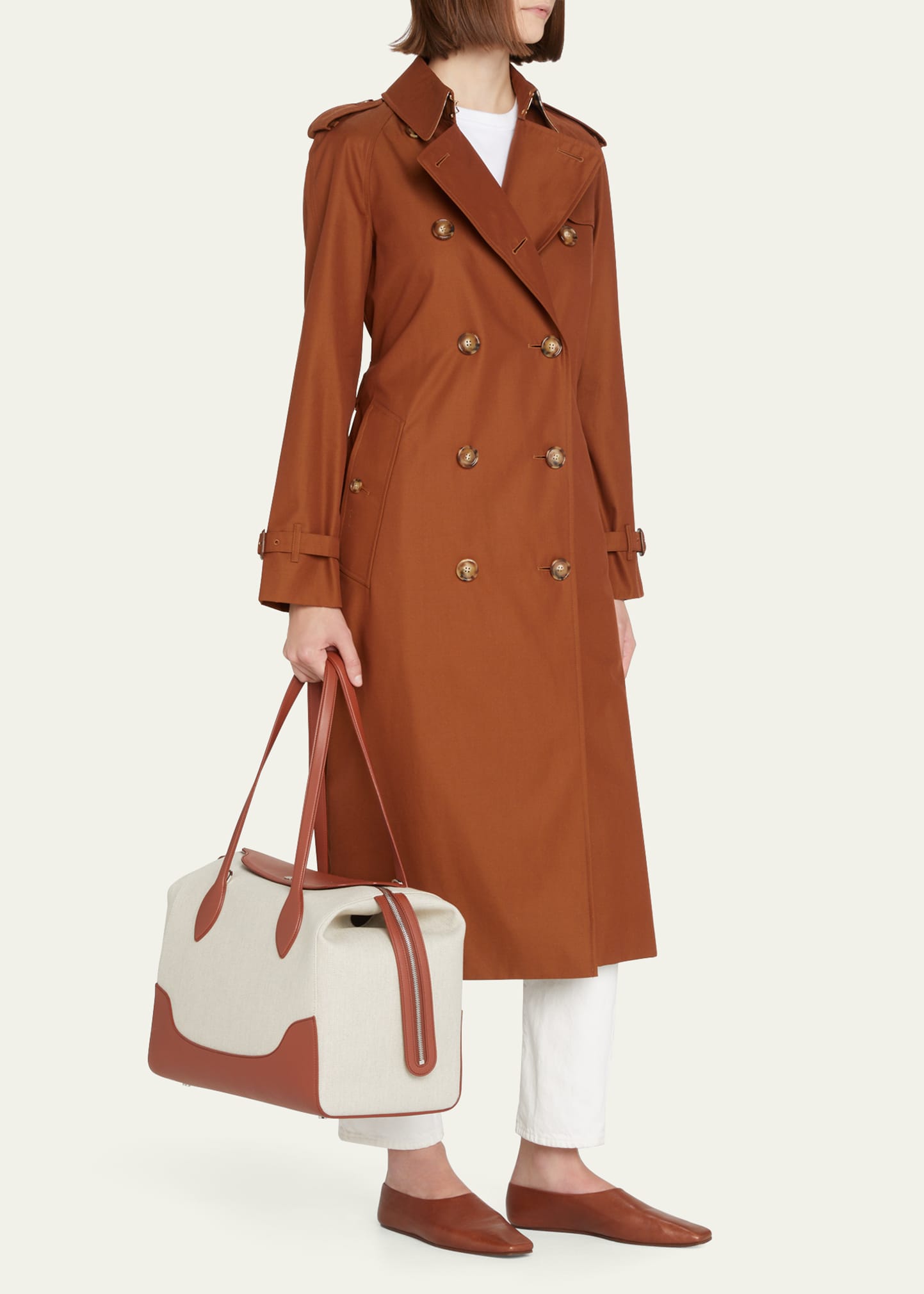 Loro Piana Sesia Happy Day XL Canvas Tote Bag - Bergdorf Goodman