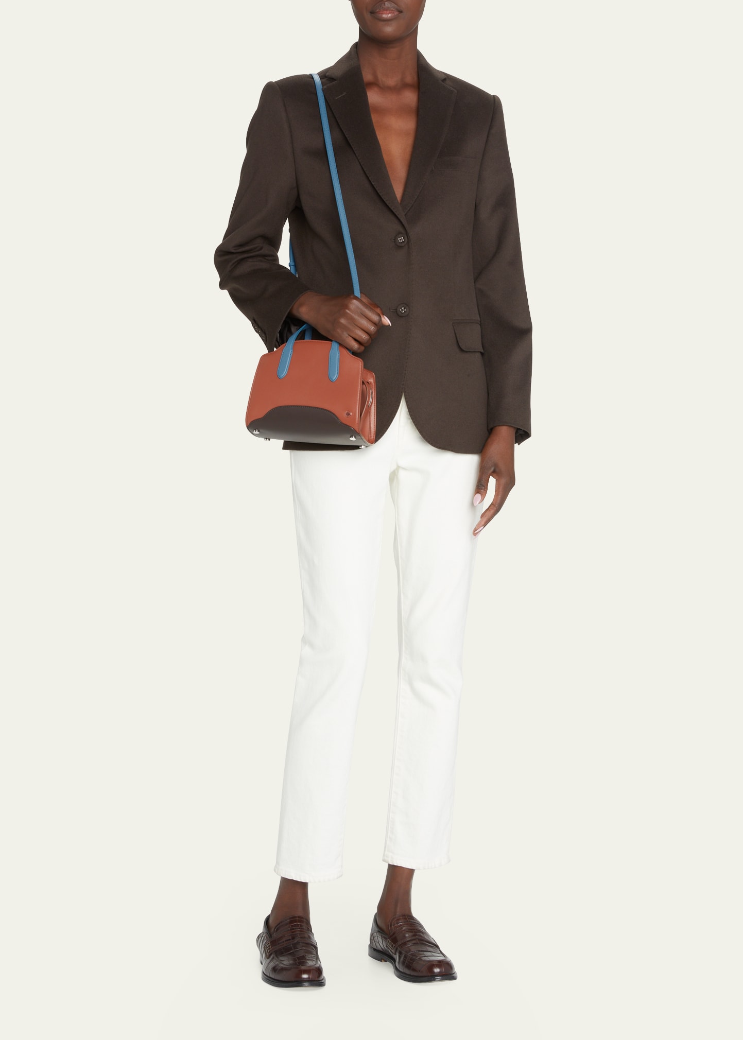 Loro Piana Sesia Micro Smooth Leather Crossbody Bag - Bergdorf Goodman