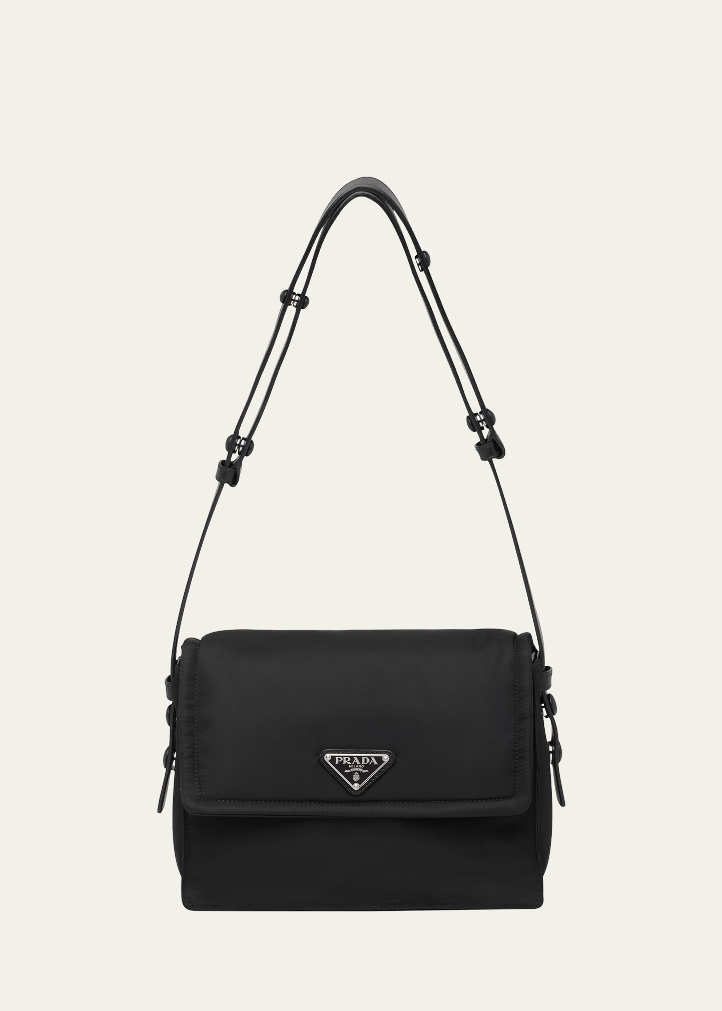 Prada Cleo Brushed Leather Shoulder Bag Bergdorf Goodman