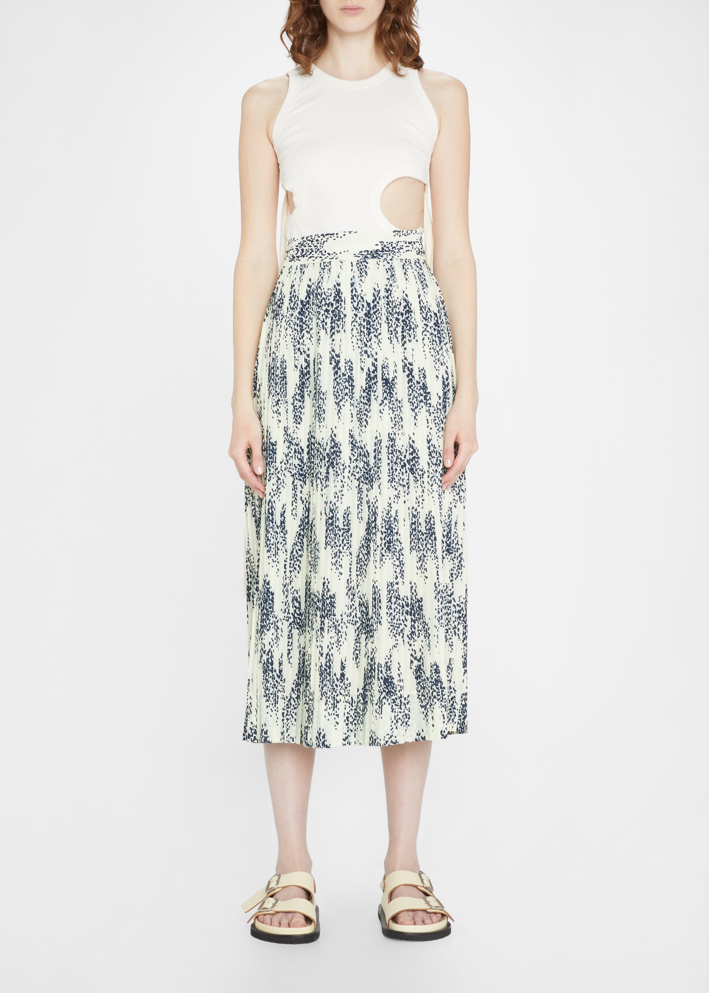 Alice + Olivia Cecil Smocked Convertible Skirt - Bergdorf Goodman