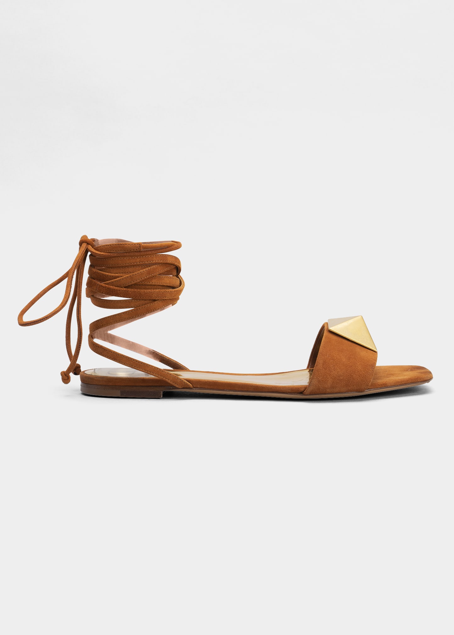 roman stud solo ankle strap sandals