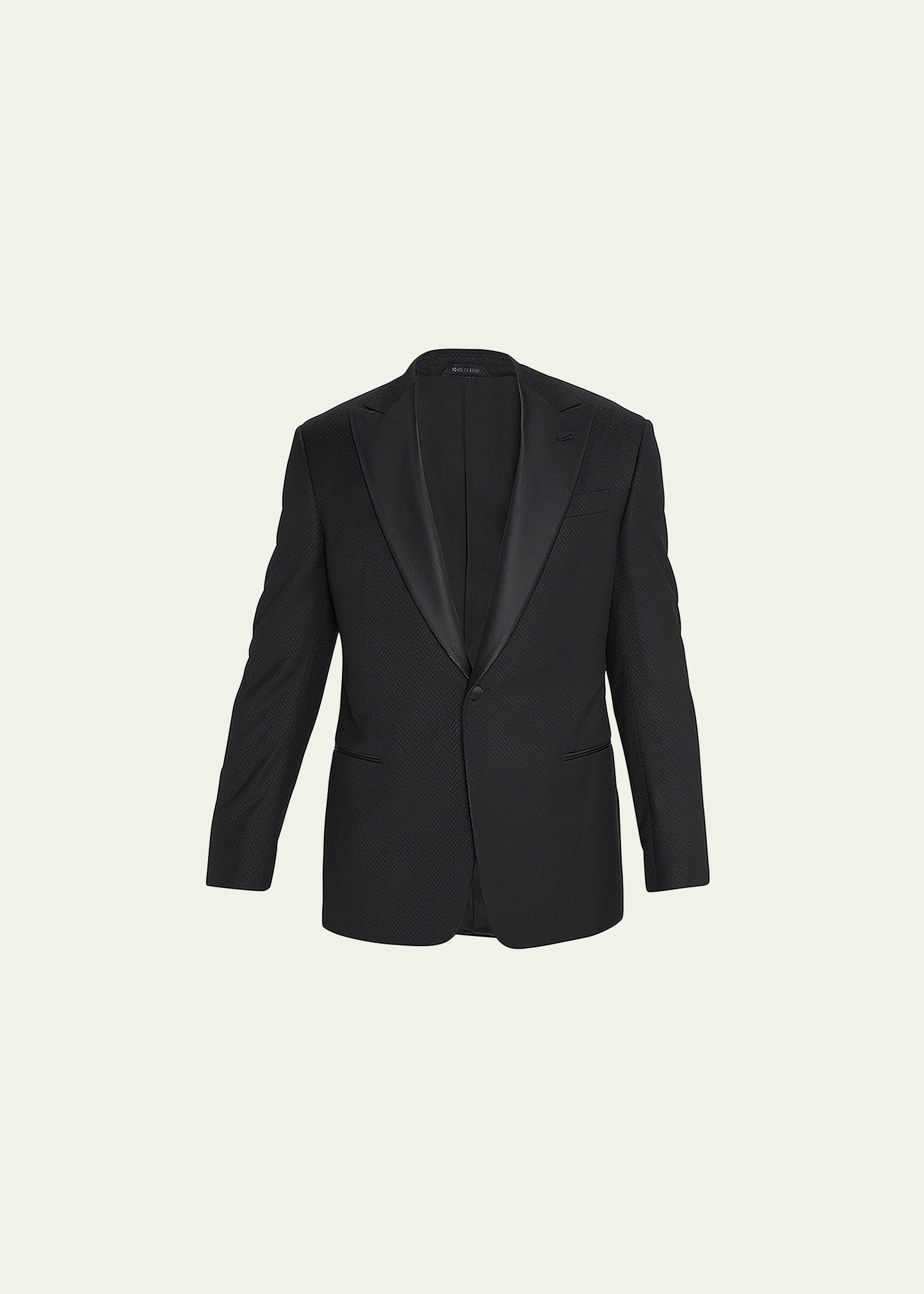Giorgio Armani Men's Zigzag Stitch Dinner Jacket - Bergdorf Goodman