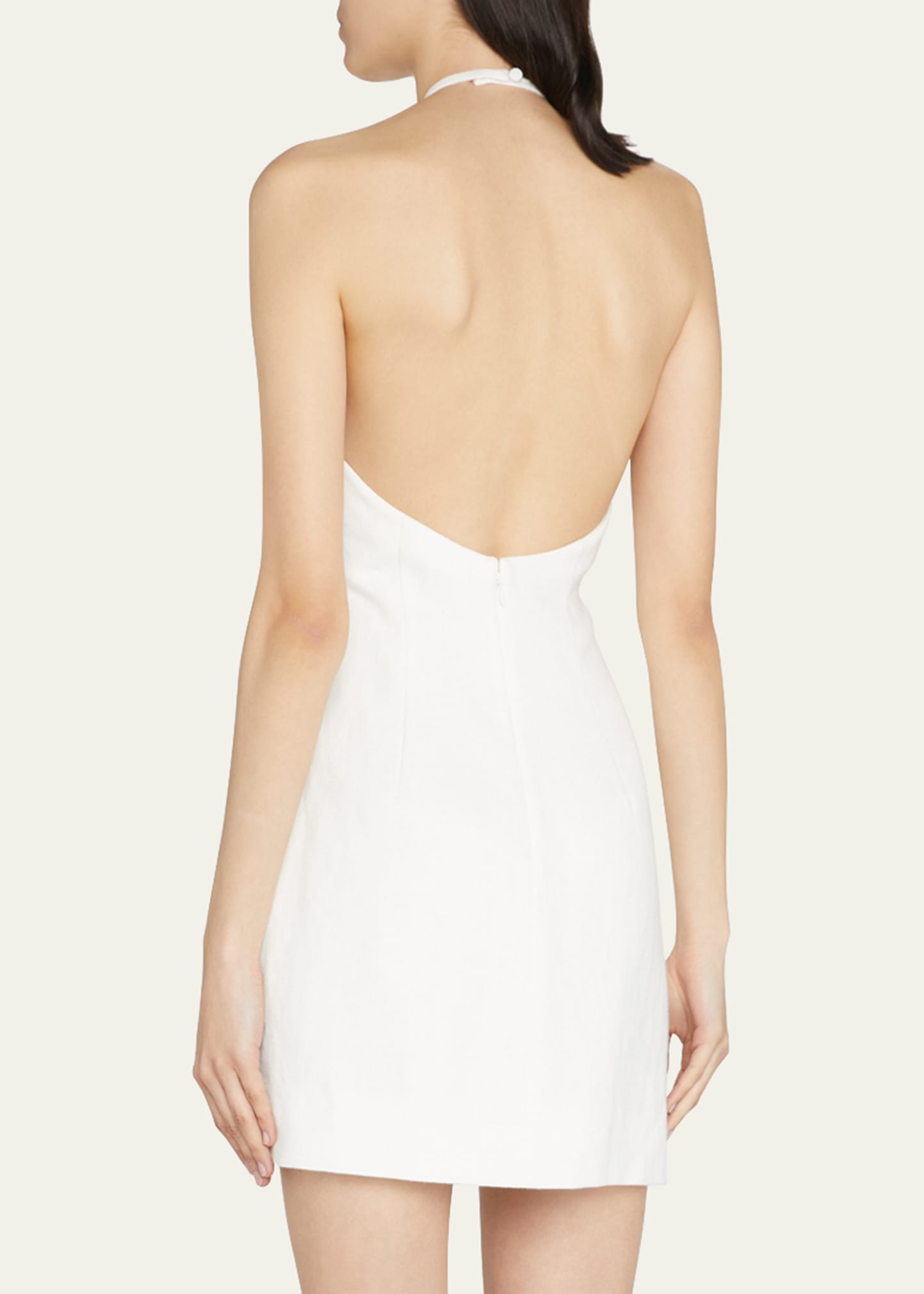 maeve bead & floral sequin halter mini dress Liv Foster- Maeve Beaded Mini Dress