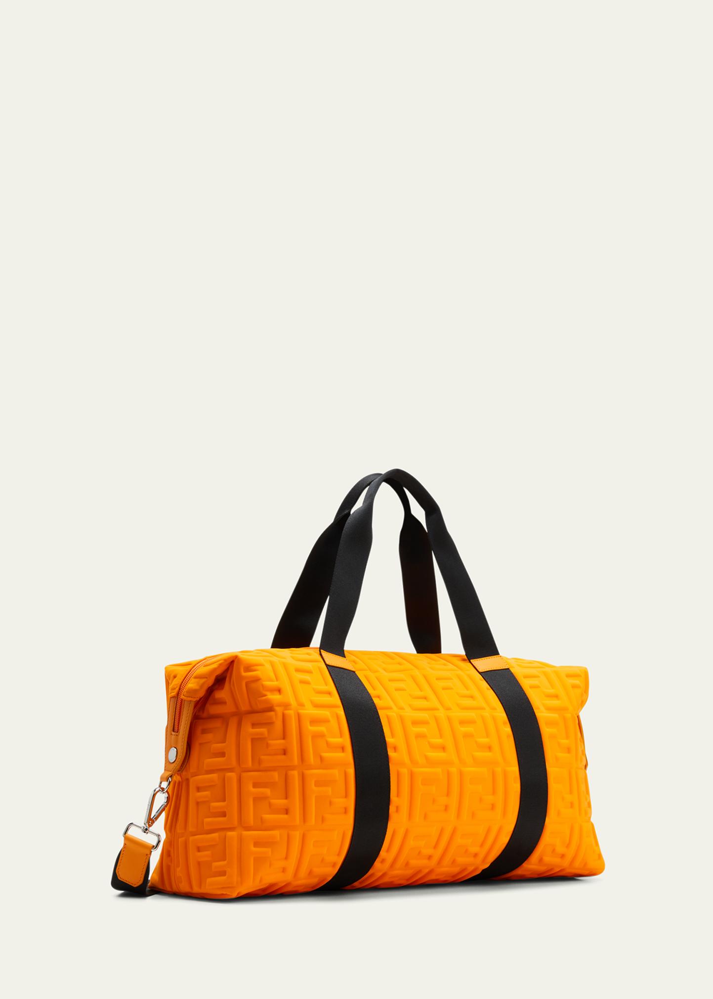 Fendi Kid's FF Logo Embossed Duffle Bag - Bergdorf Goodman