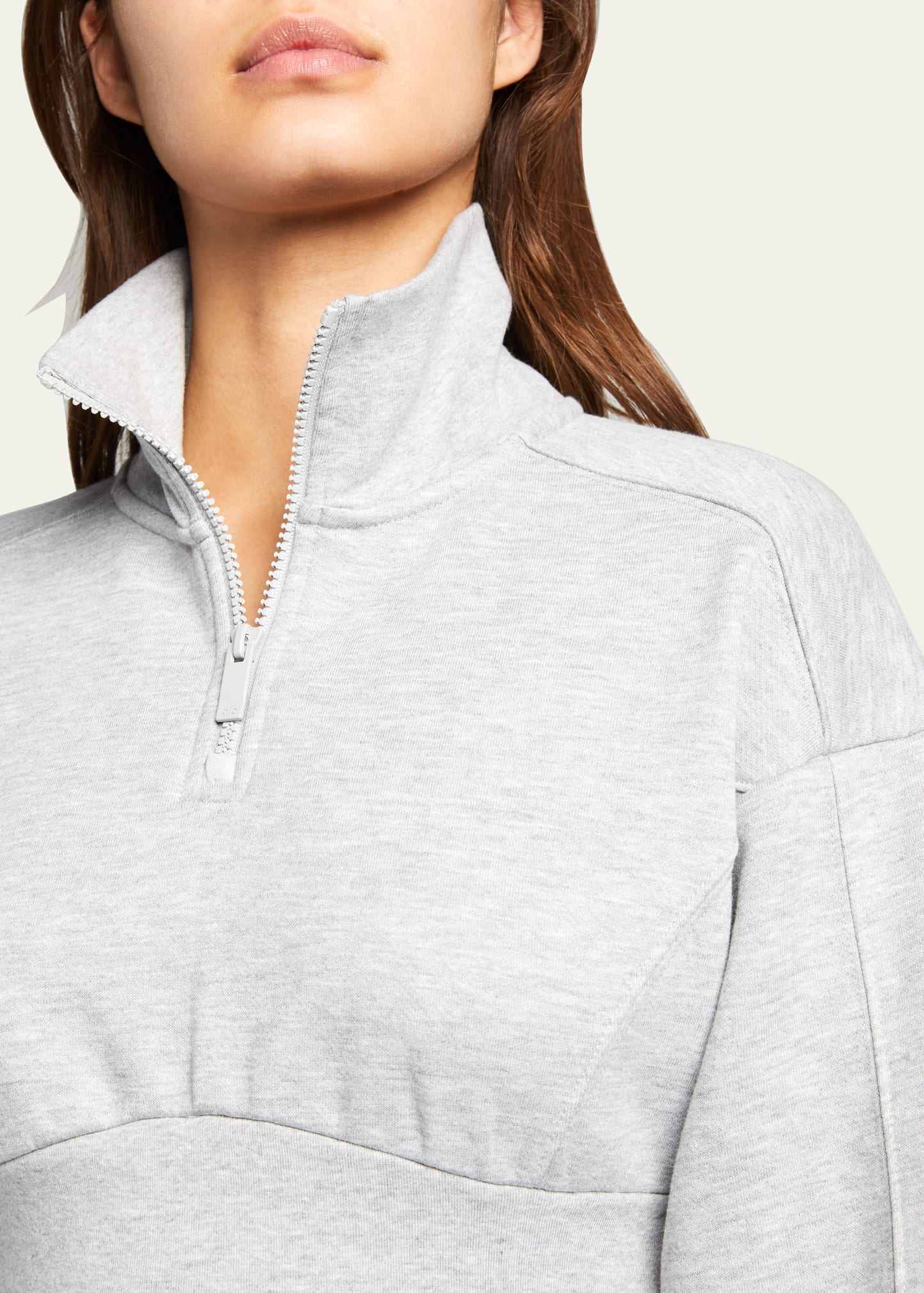 Alo Yoga Vixen Fleece Quarter-Zip Sweatshirt - Bergdorf Goodman